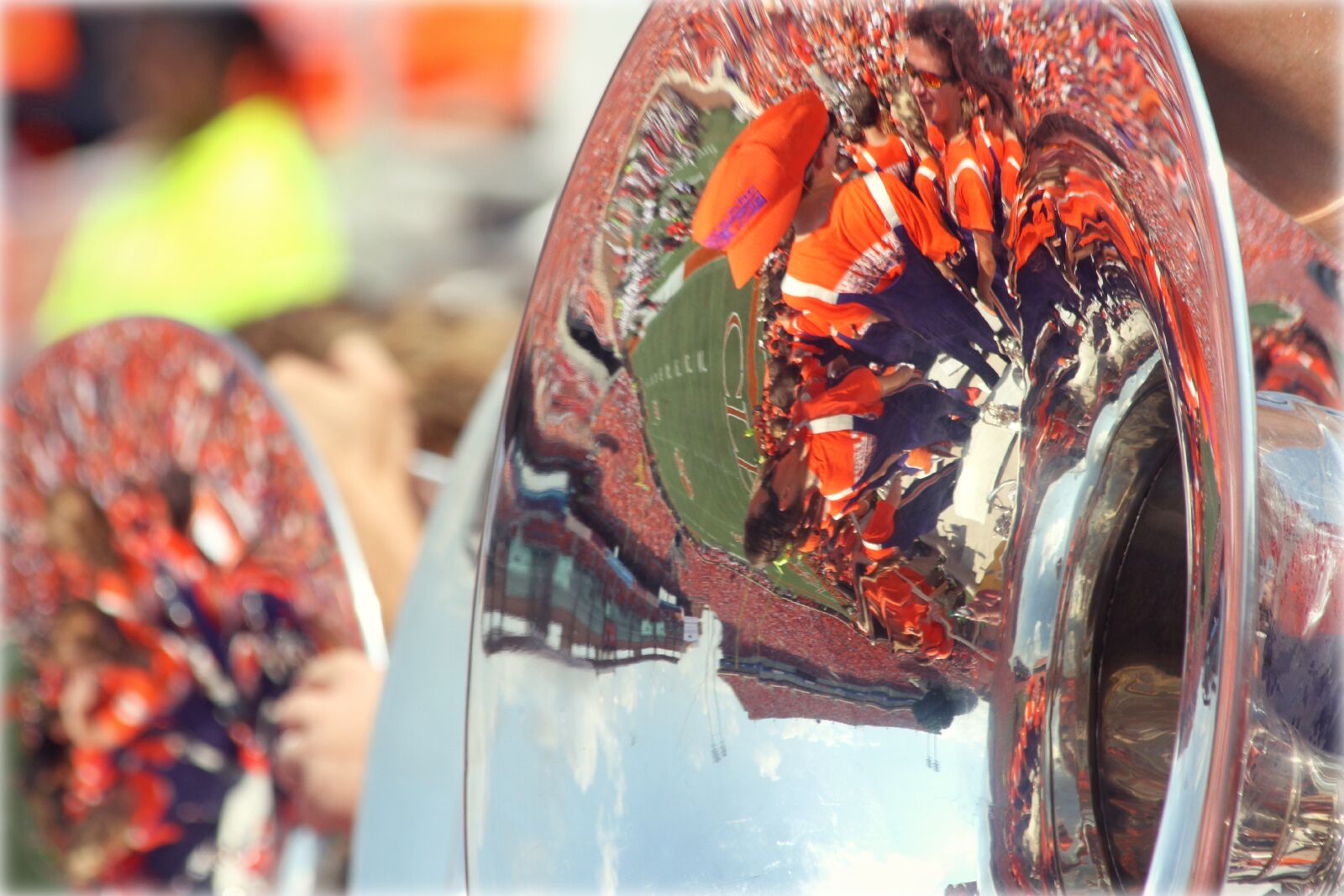 Canon EOS 7D sample photo. Clemson, band, tuba photography