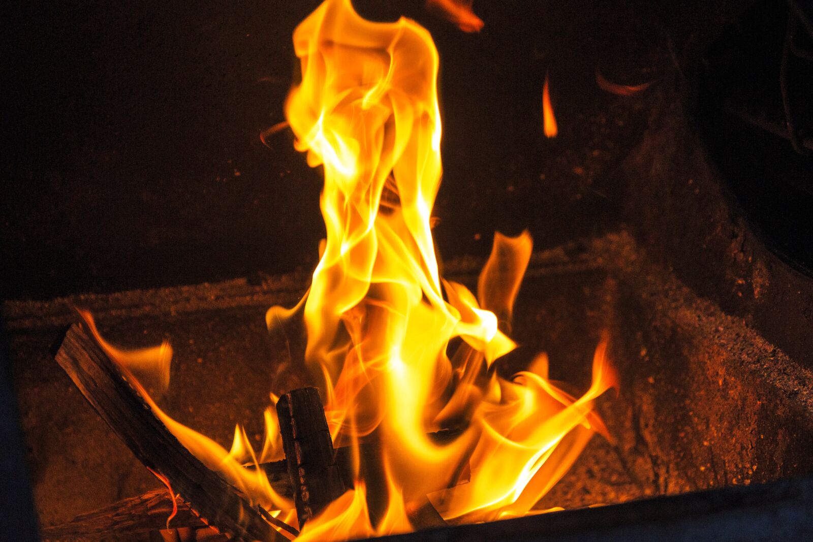 Canon EOS 650D (EOS Rebel T4i / EOS Kiss X6i) sample photo. Grill party, fire, hot photography