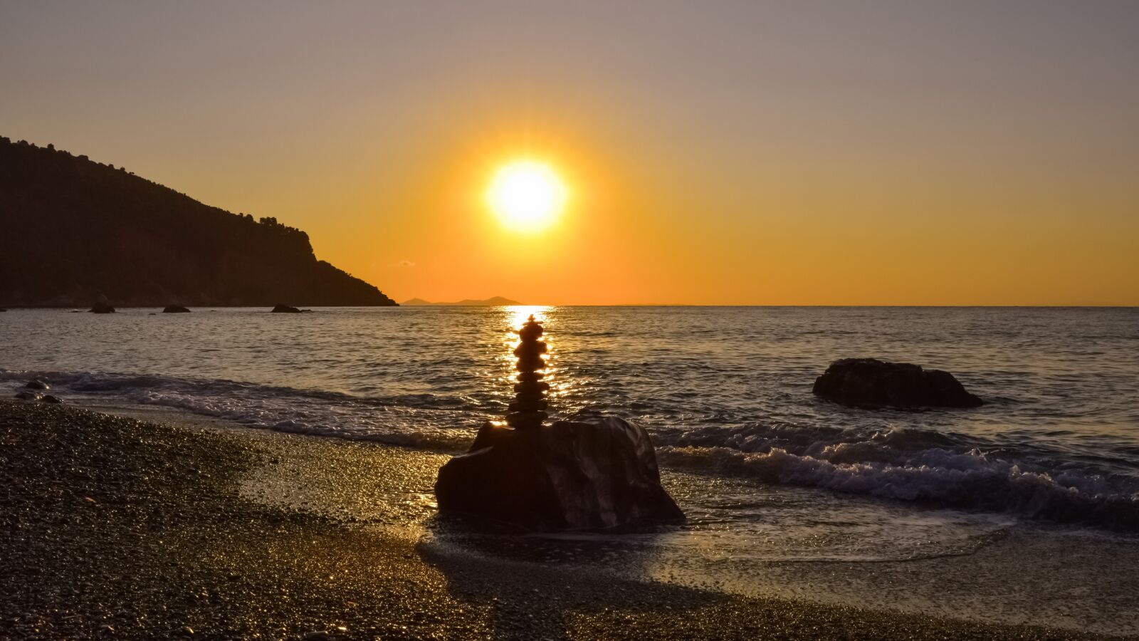 Nikon D3300 sample photo. Sunrise, sun, sea photography