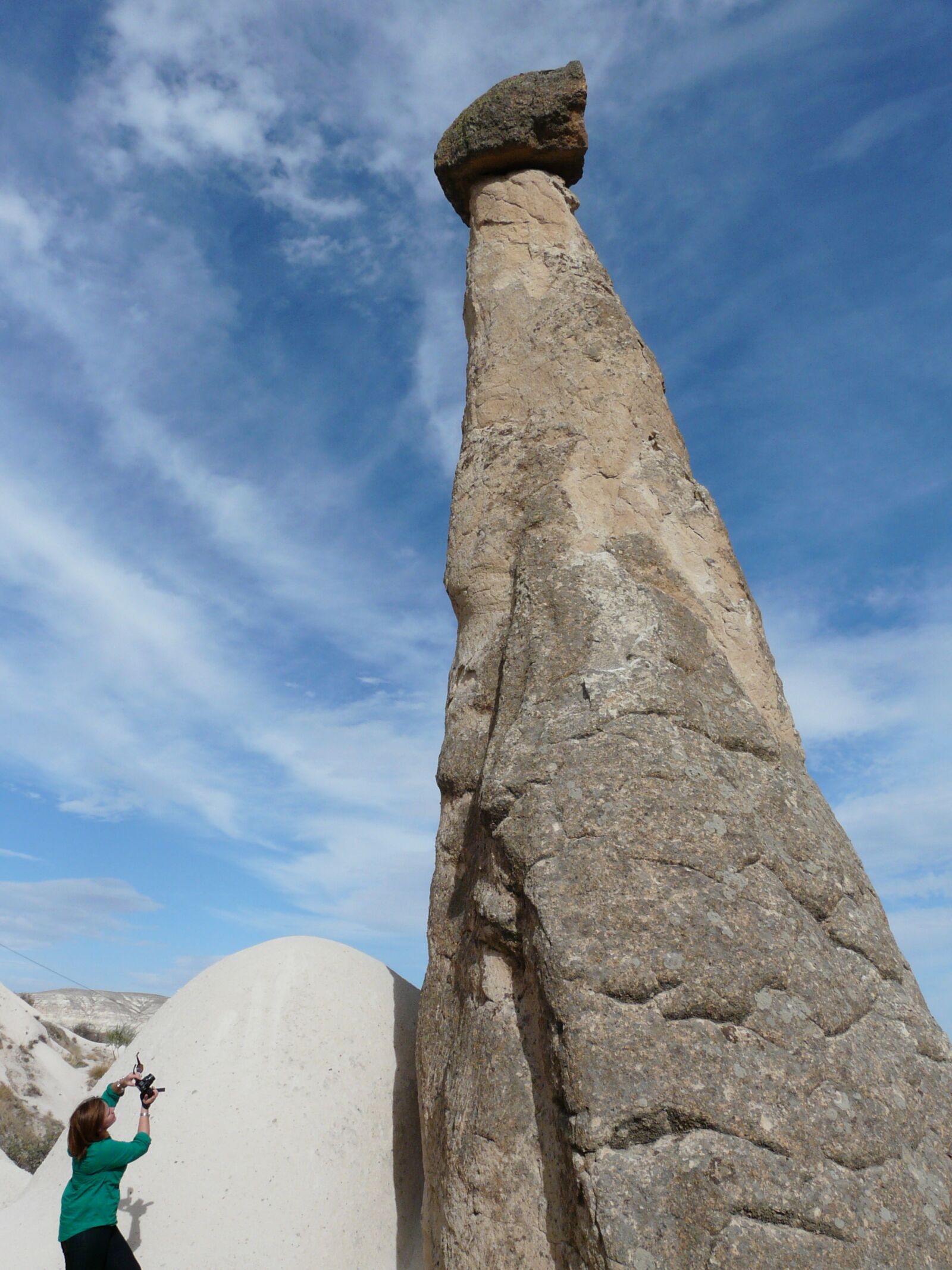 Panasonic DMC-FZ18 sample photo. Fairy chimney, photographer, photo photography