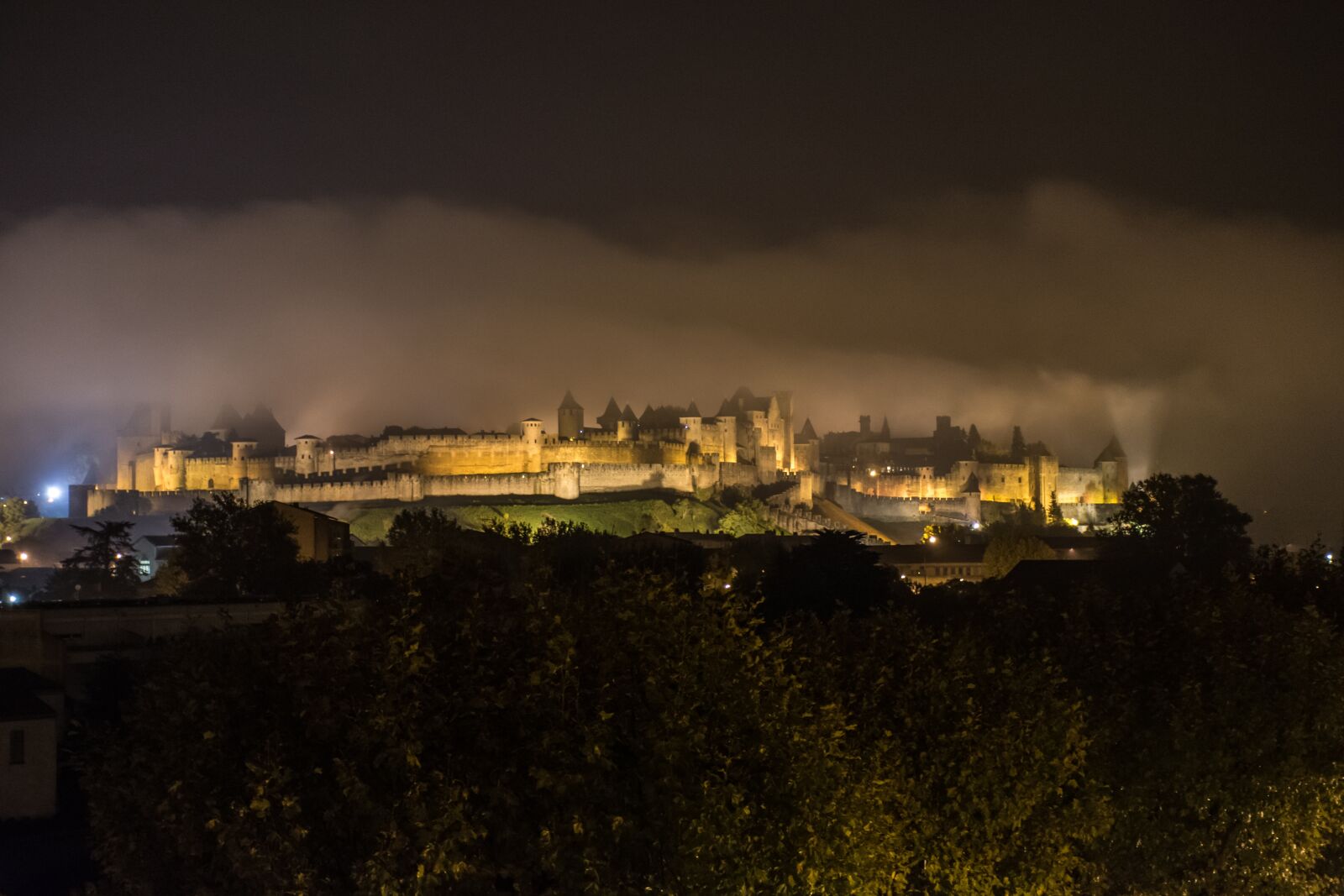 Nikon D7200 sample photo. Carcassone, the cité, fortress photography