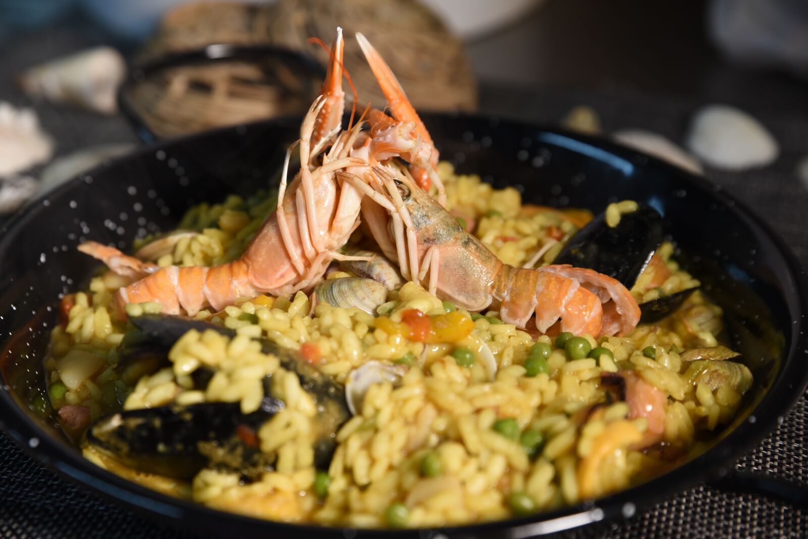 Nikon D750 sample photo. Paella, spain, food photography