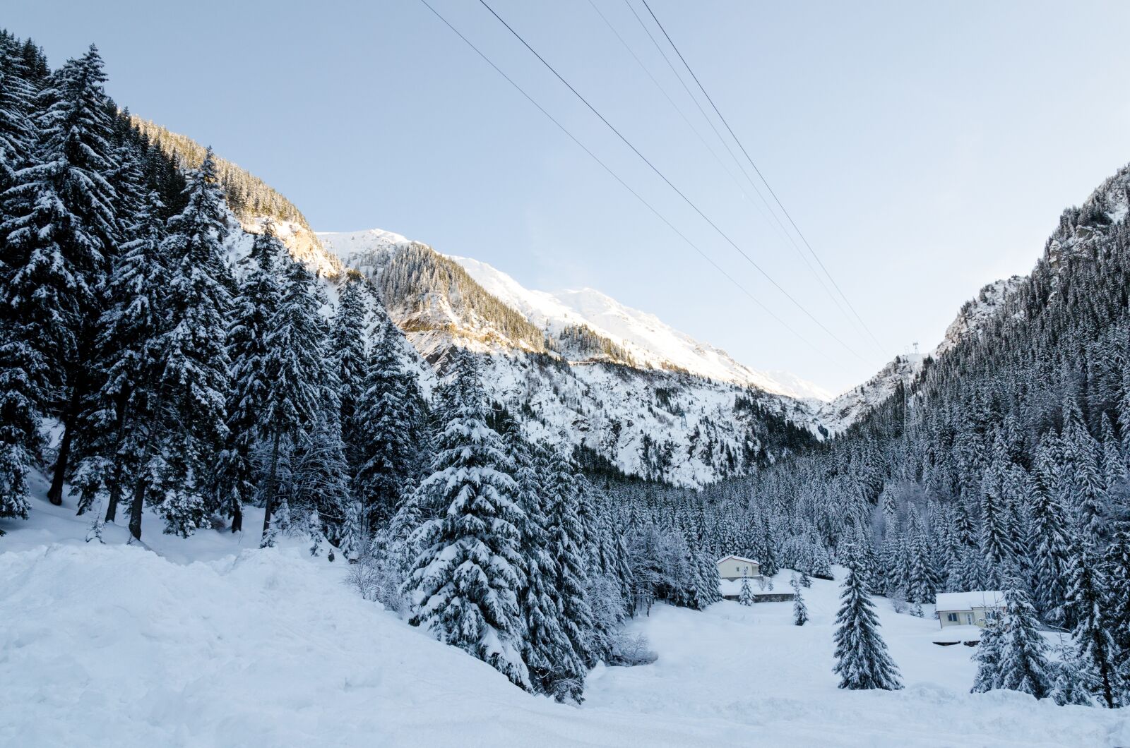 Nikon D7000 sample photo. Winter, landscape, mountain photography