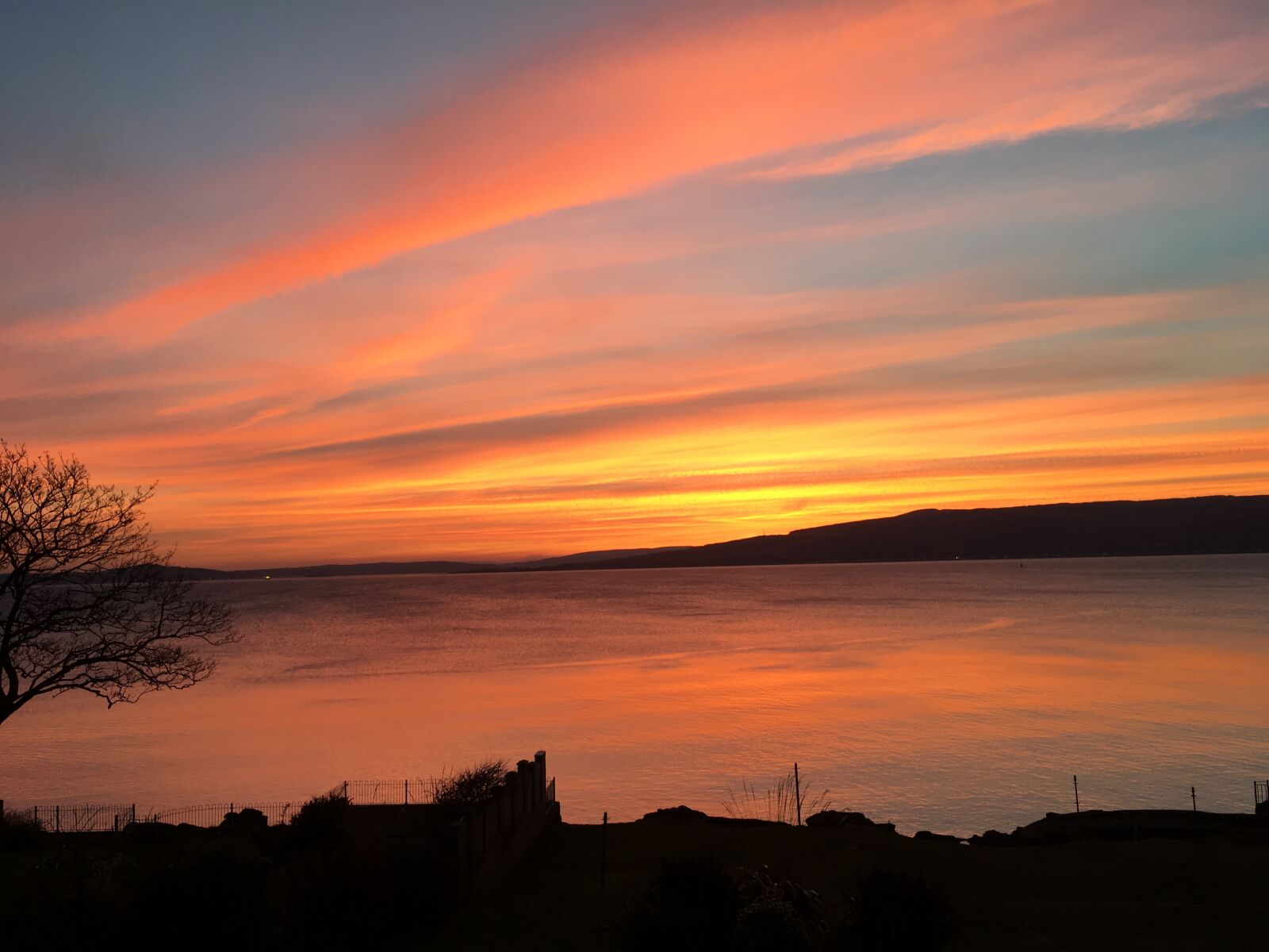 Apple iPhone 6s sample photo. Scotland, west coast, sunset photography