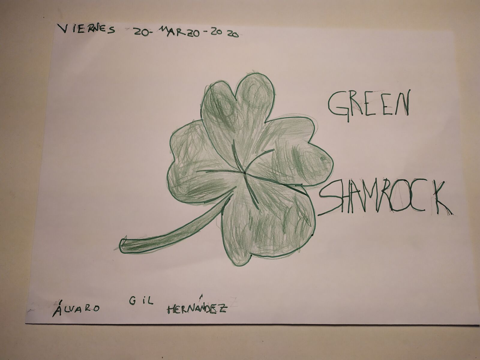 Xiaomi Redmi Note 7 sample photo. Clover, ireland, patrick photography