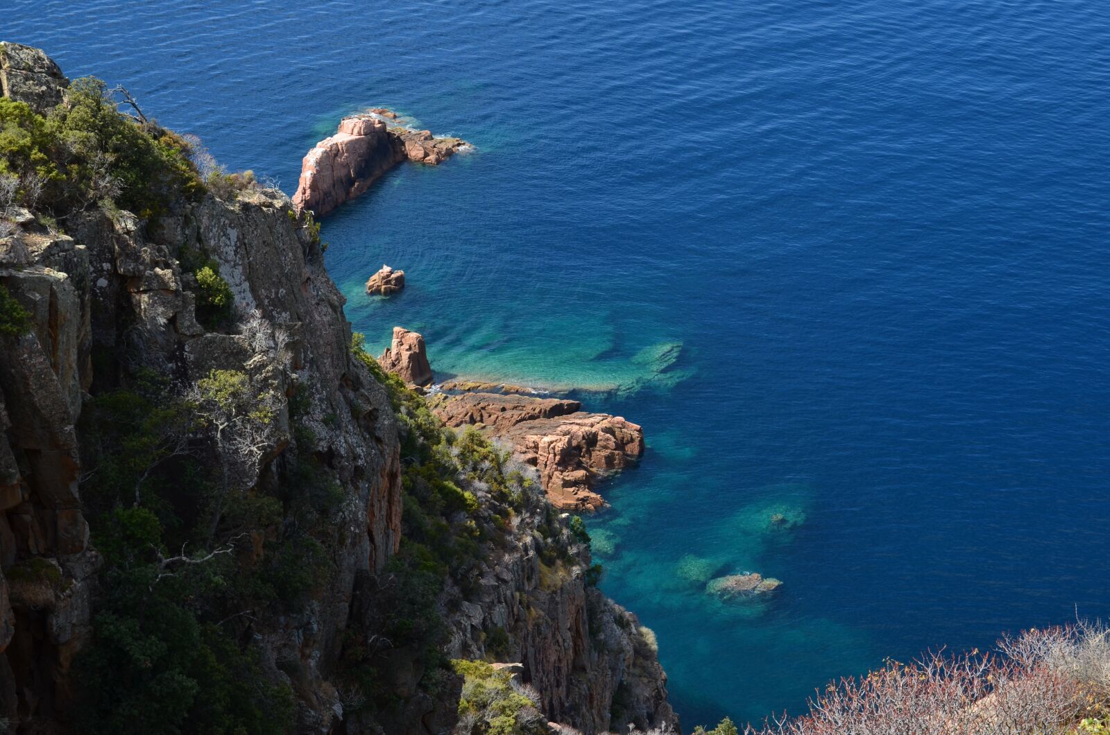 Nikon D7000 sample photo. Corsican, sea, nature photography