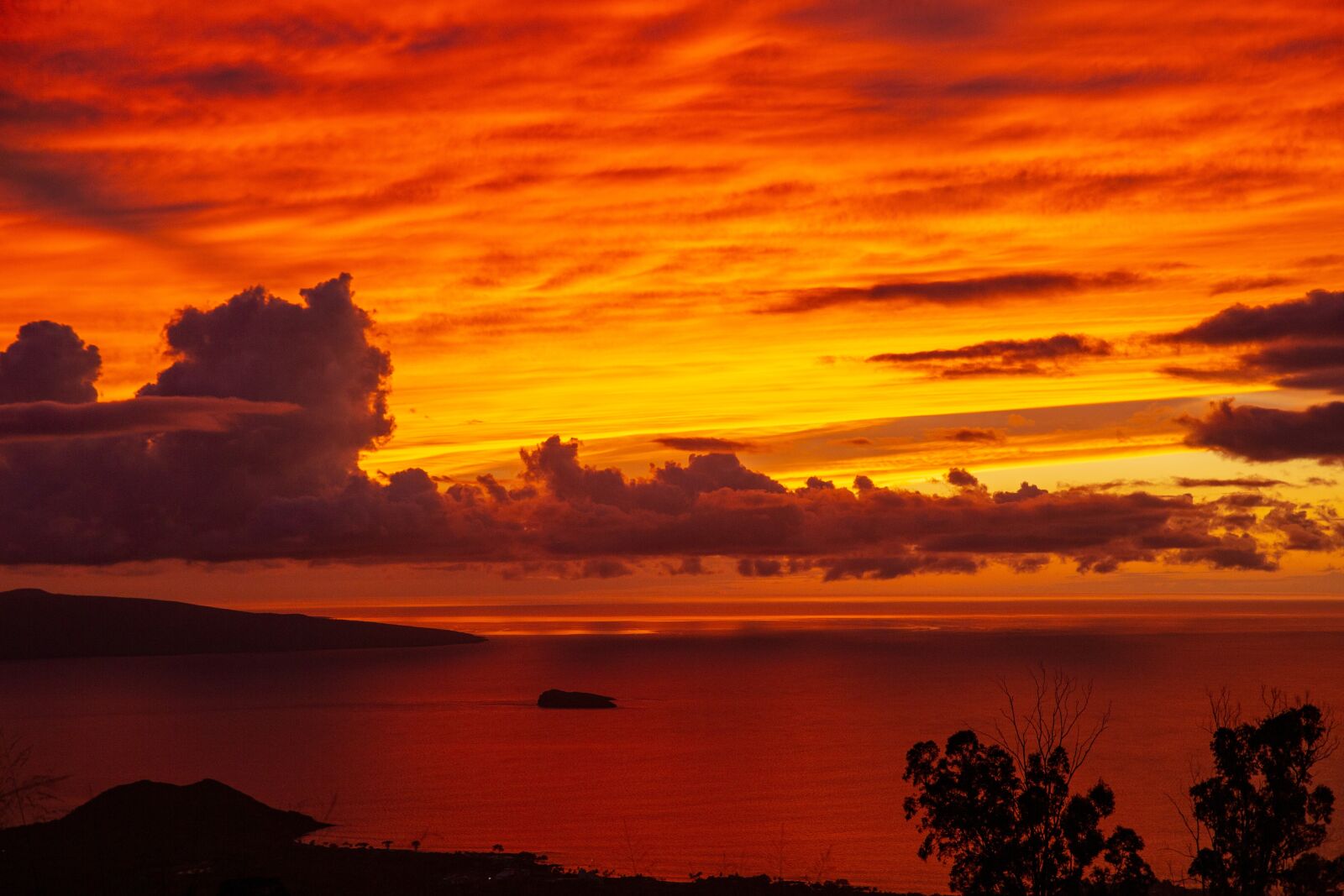 Canon EF 24-70mm F2.8L II USM sample photo. Sunset, hawaii, tropicale photography