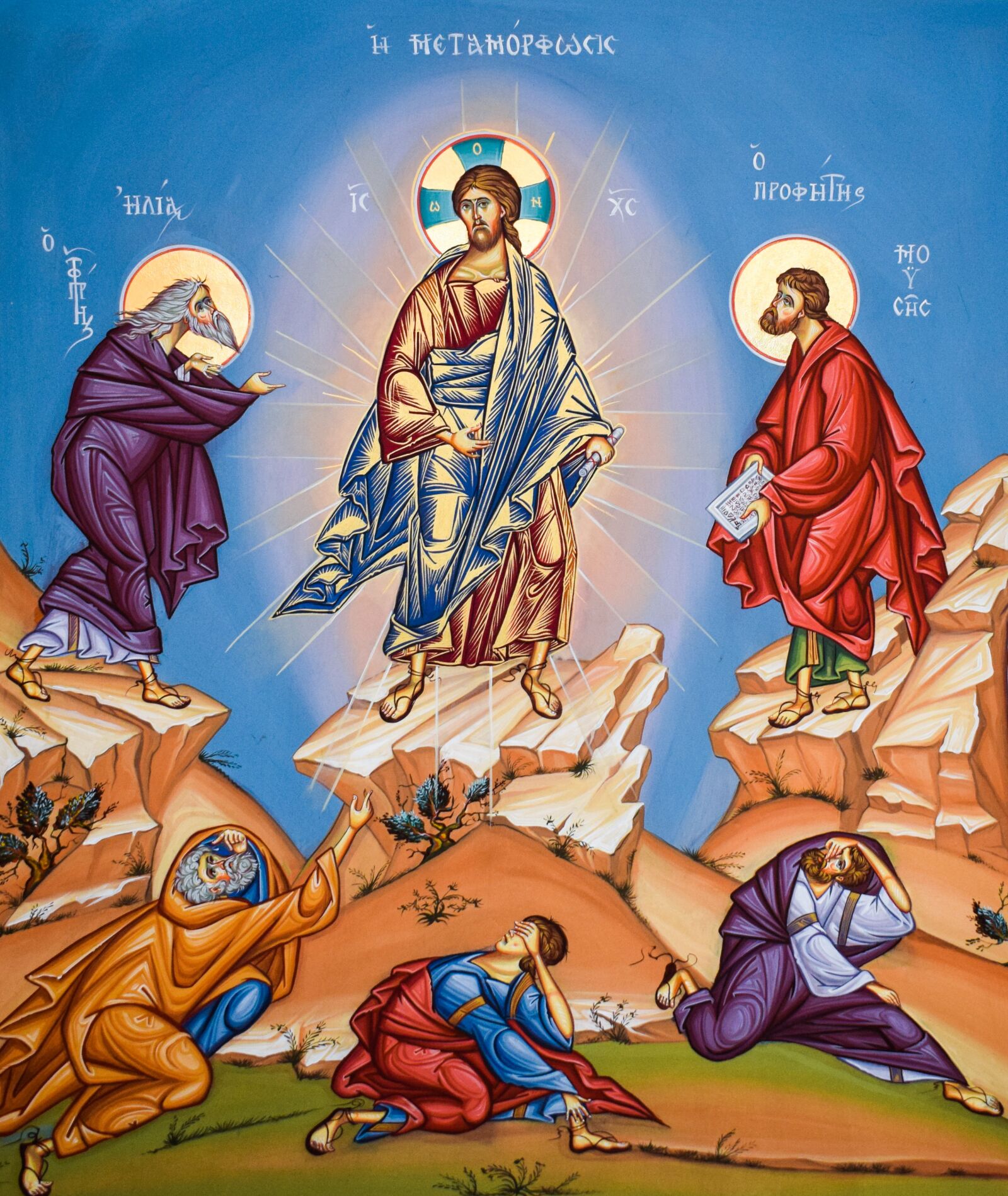 Nikon D3300 sample photo. Transfiguration of christ, iconography photography