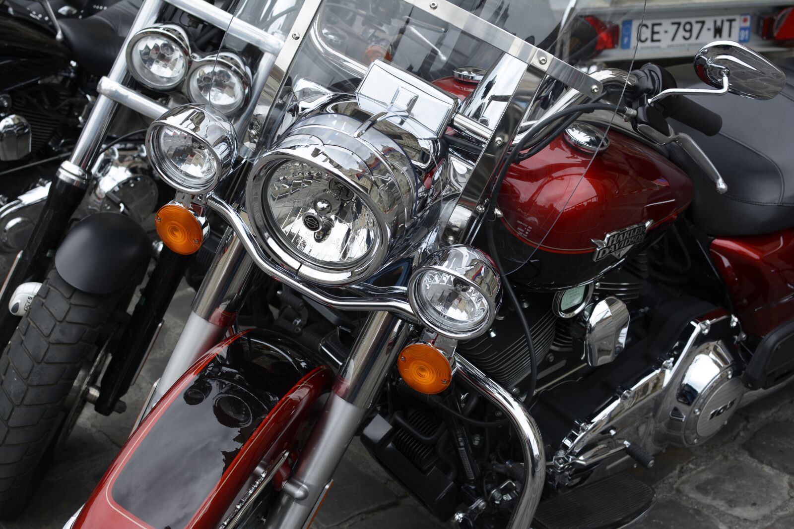 Nikon D5200 sample photo. Motorcycle, chrome, engine photography