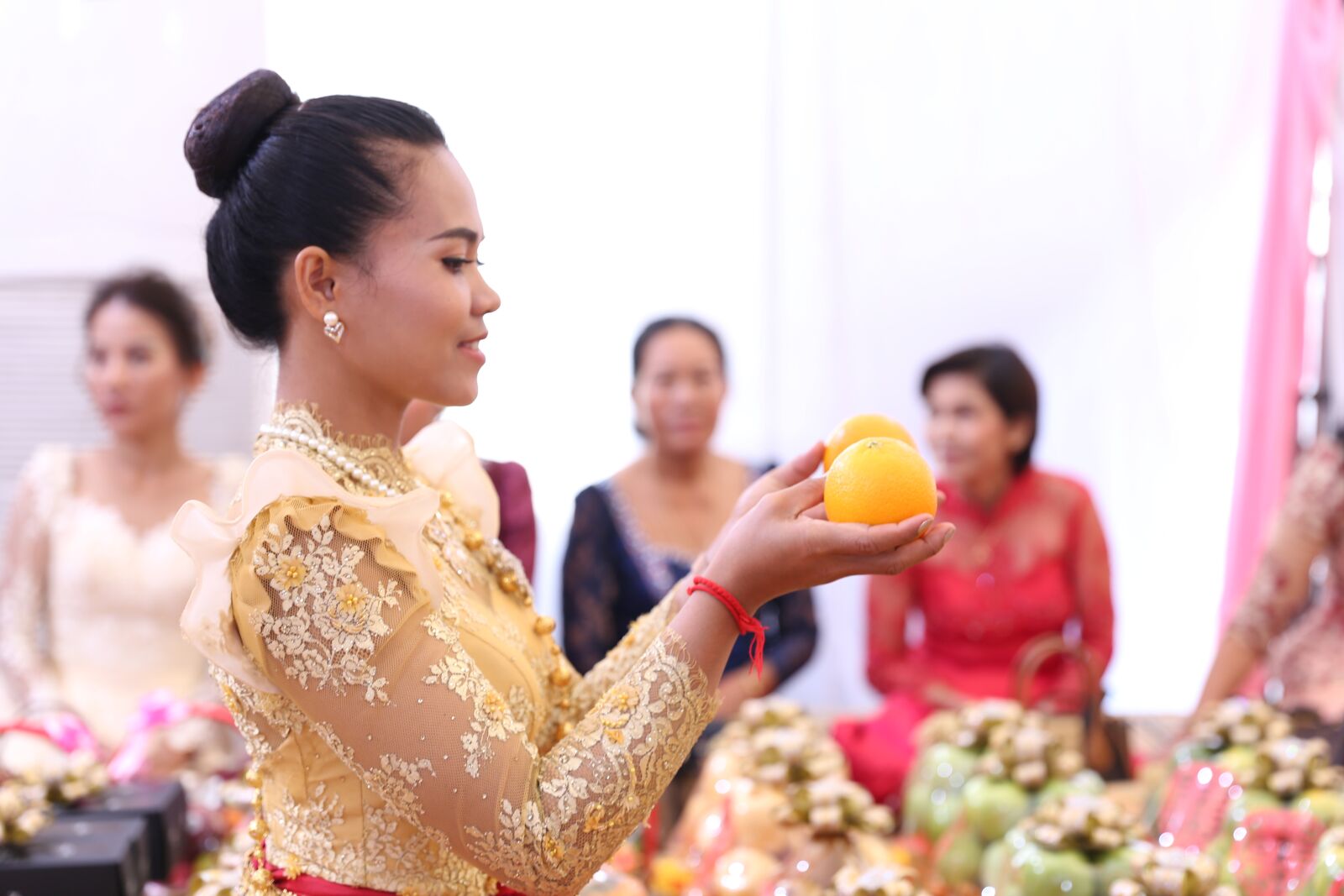 Canon EF 24-70mm F2.8L II USM sample photo. Cambodia, wedding, ceremony photography