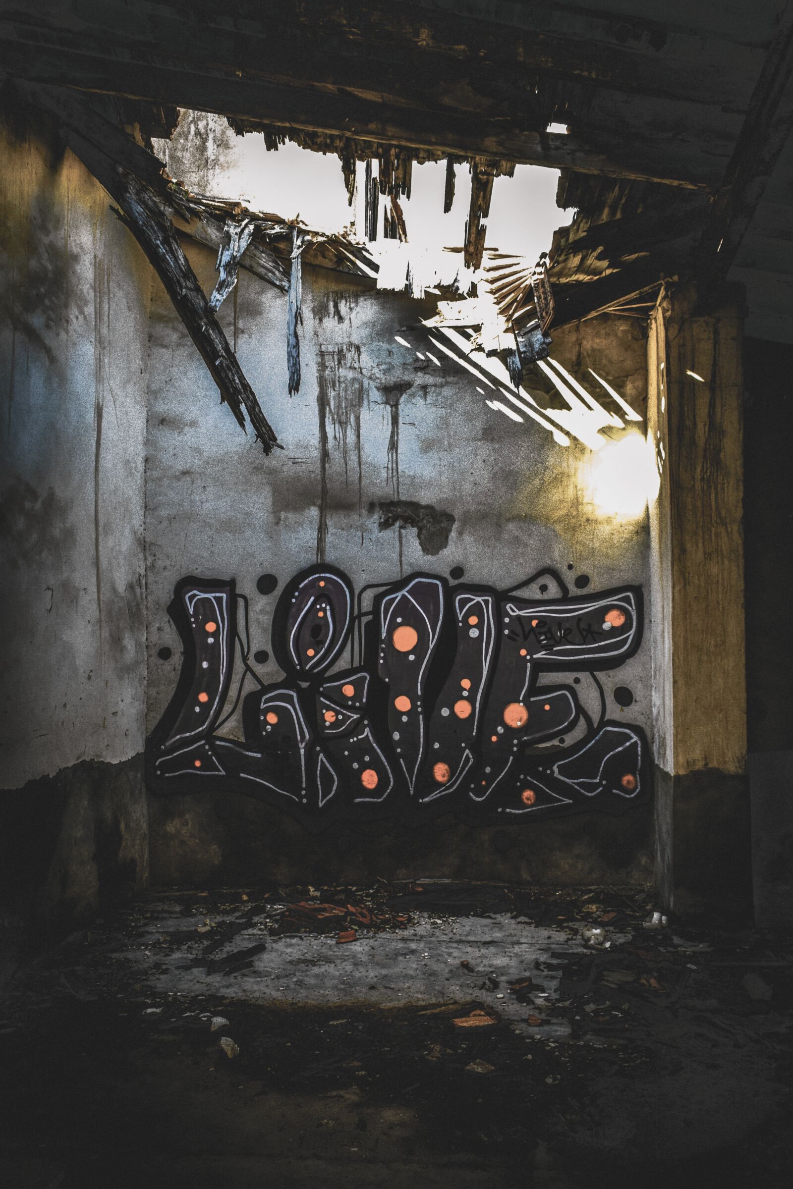 Nikon D3300 sample photo. Ruin, destruction, abandoned photography