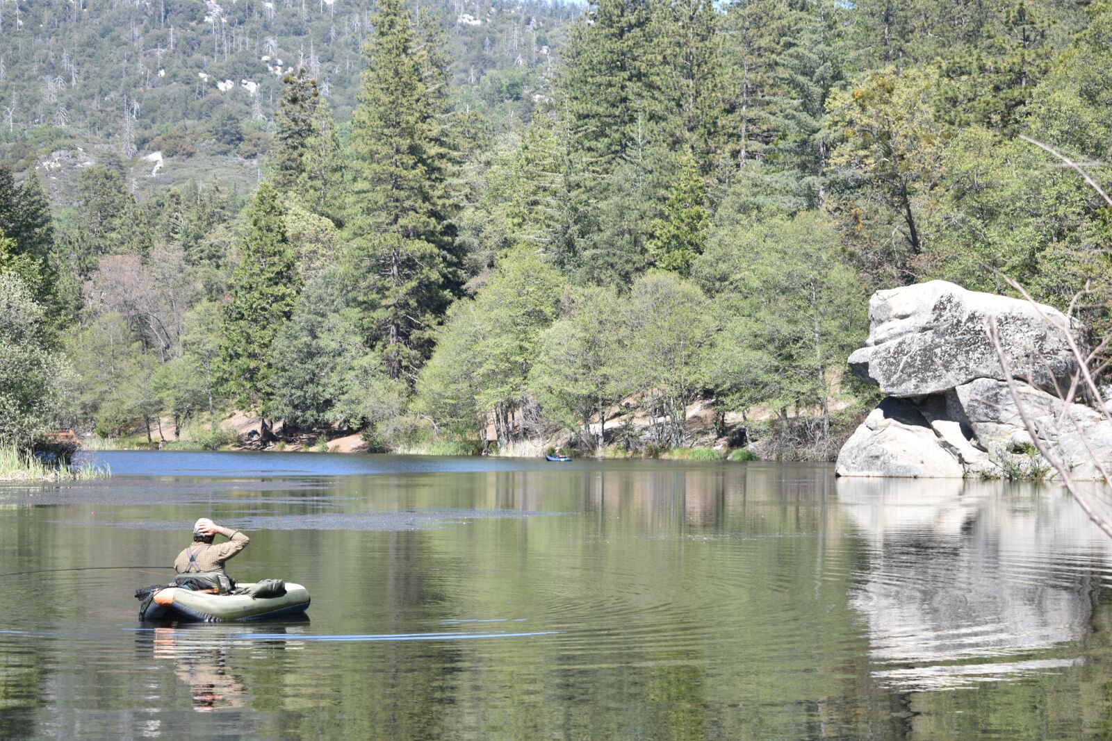 Nikon D3400 sample photo. Nature, lake, fishing photography