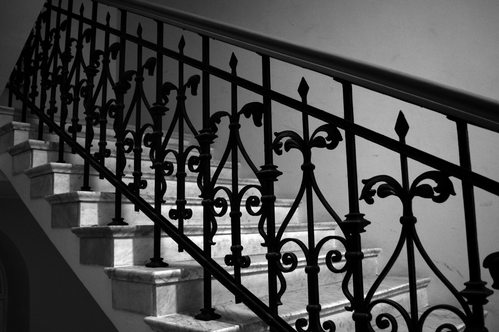 Nikon D3300 sample photo. Handrail, stairs, warsaw photography