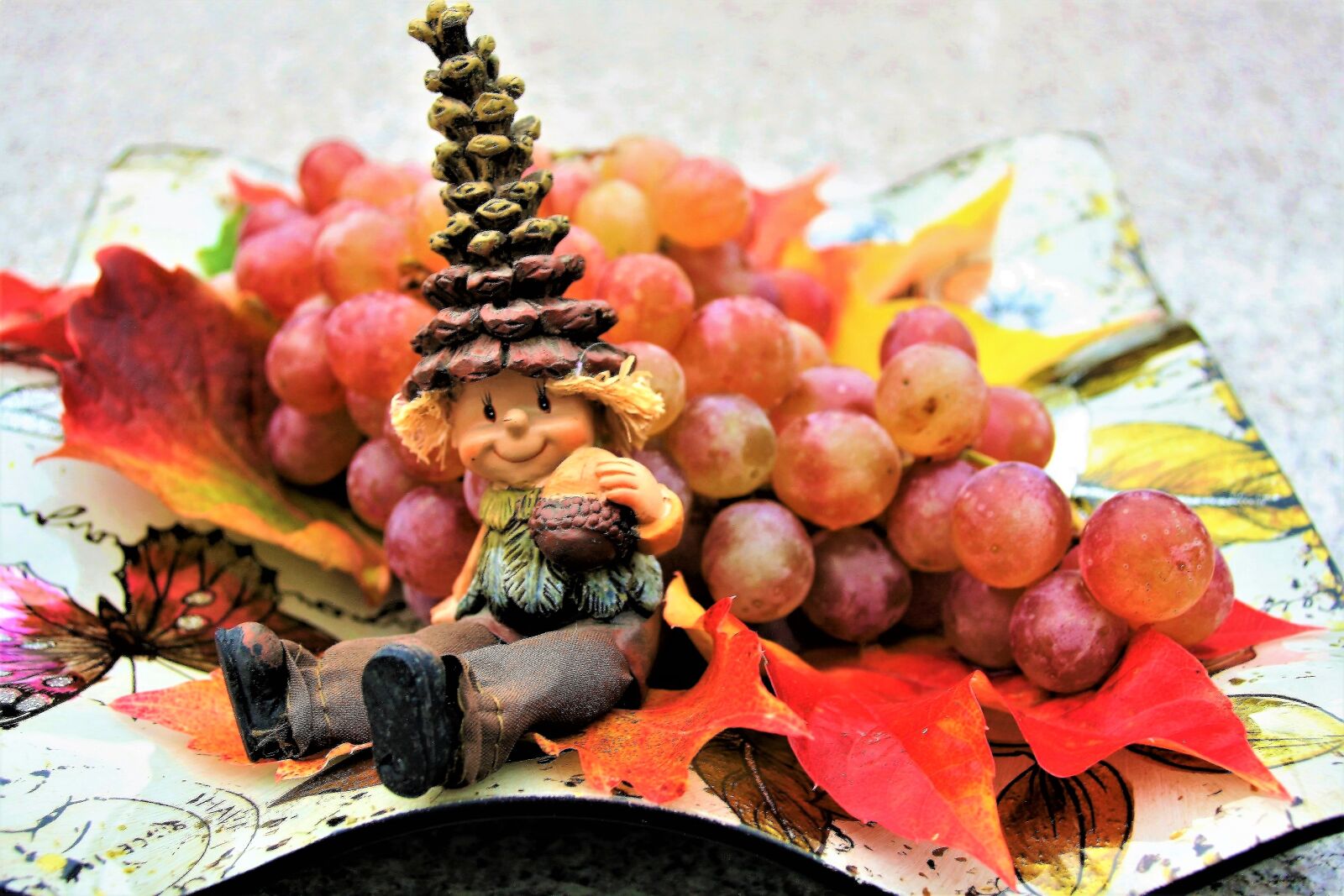 Canon EOS 400D (EOS Digital Rebel XTi / EOS Kiss Digital X) sample photo. Imp, autumn, grapes photography