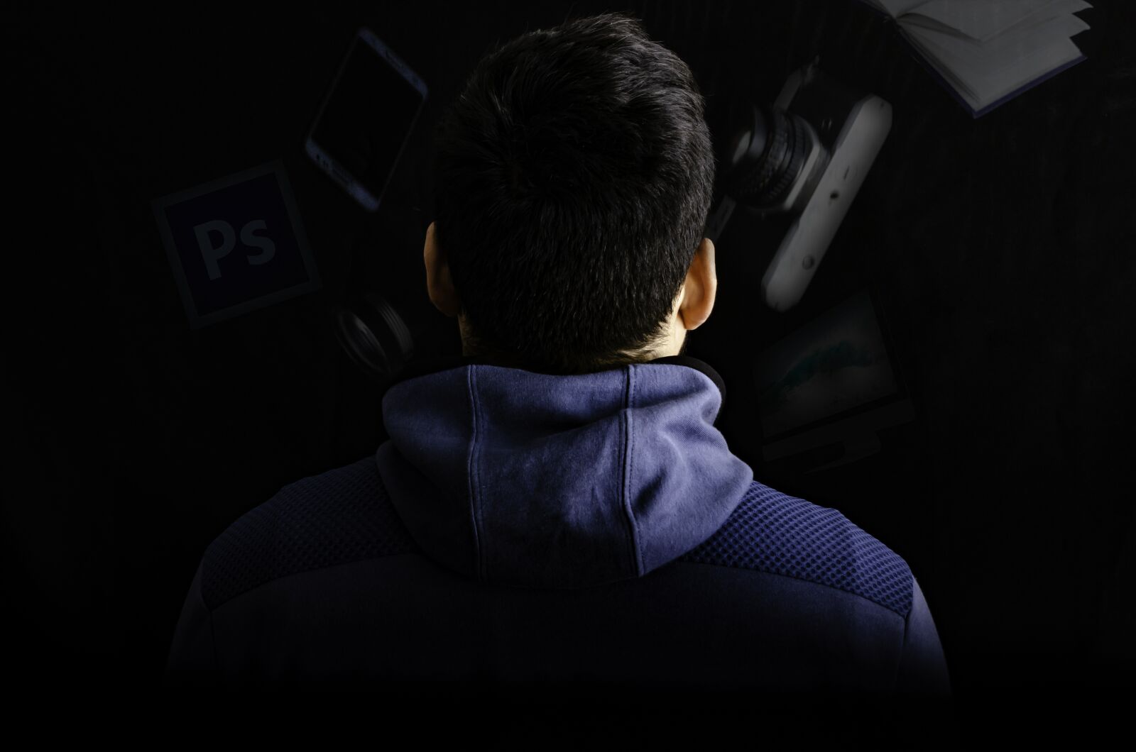 Nikon D7000 sample photo. Photographer, backs, thoughtful photography