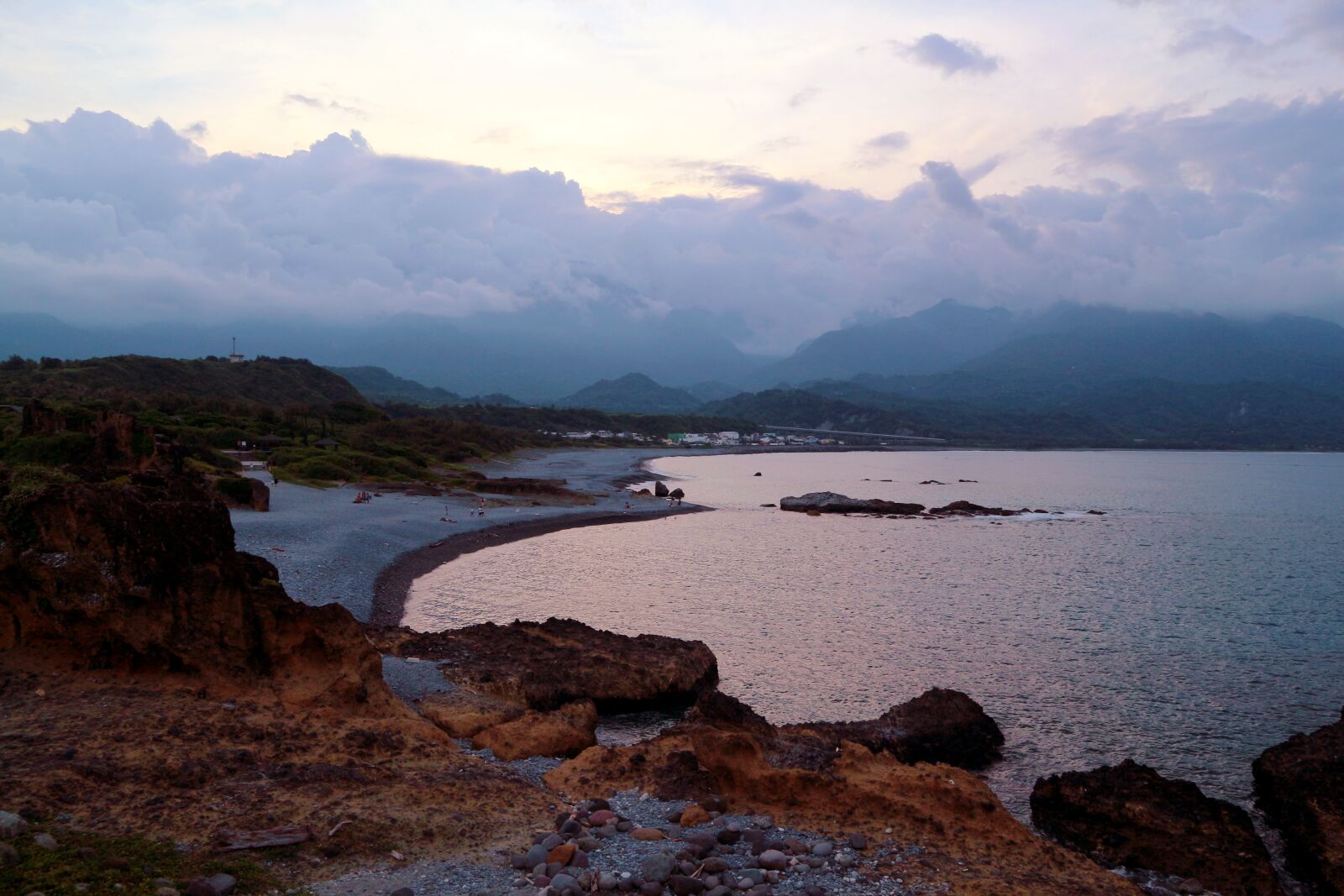 Canon EOS M10 sample photo. Taiwan, sunset, sea photography