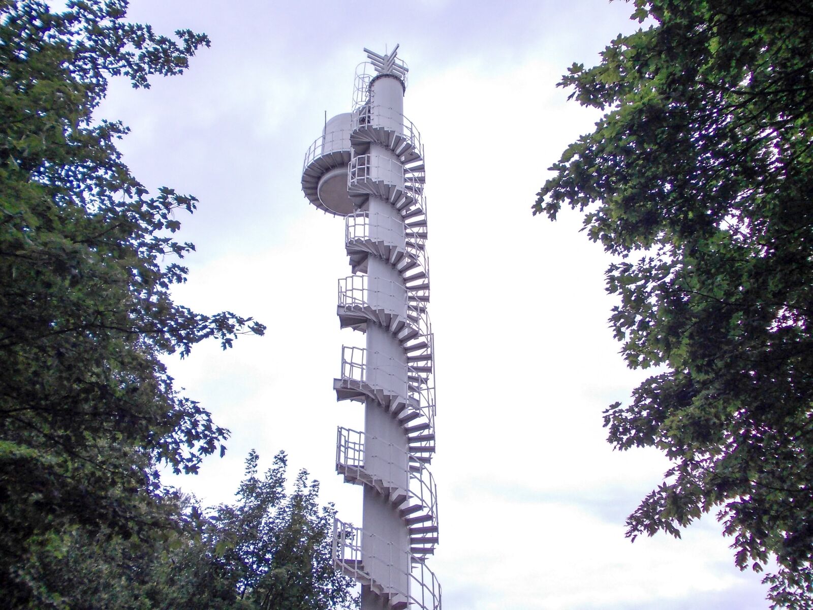 Nikon COOLPIX L23 sample photo. Observation tower, baltic sea photography
