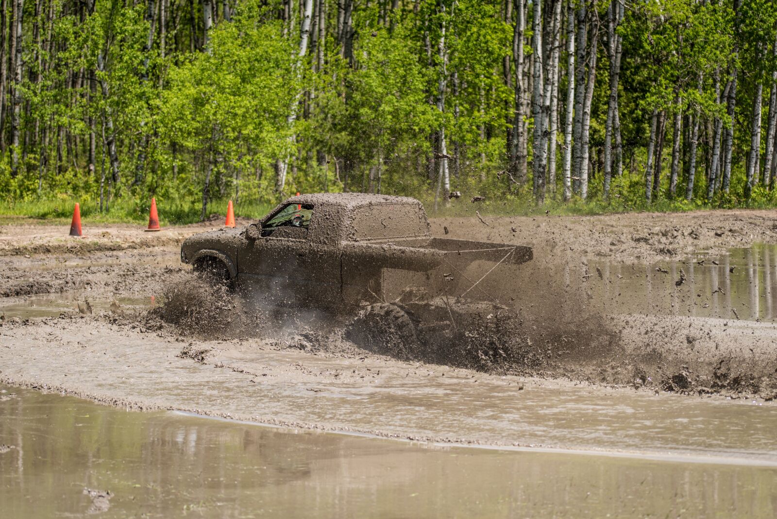 Nikon D810 sample photo. Mud bog, truck, dirty photography