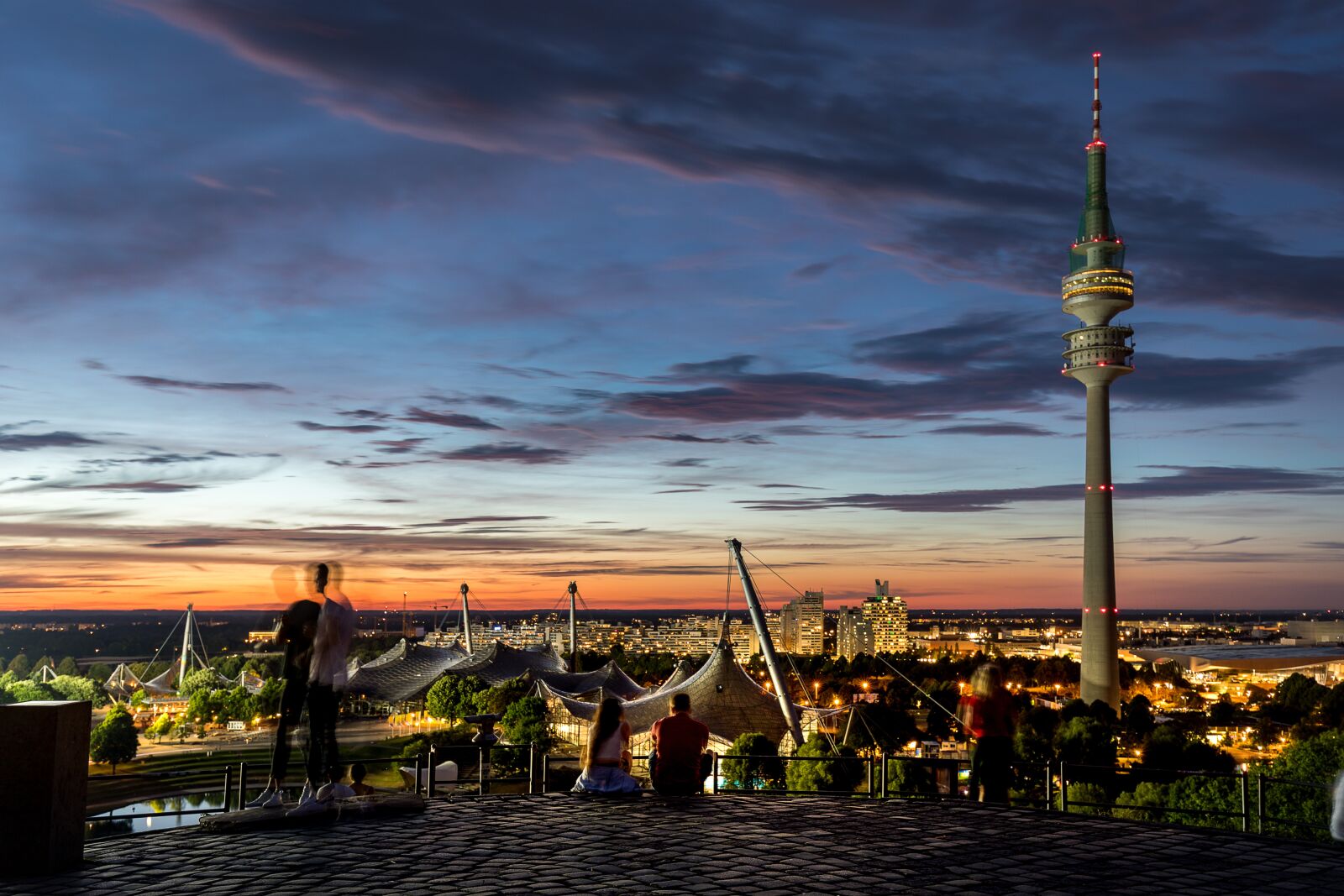 Canon EF 16-35mm F4L IS USM sample photo. Munich, olympic stadium, olympic photography
