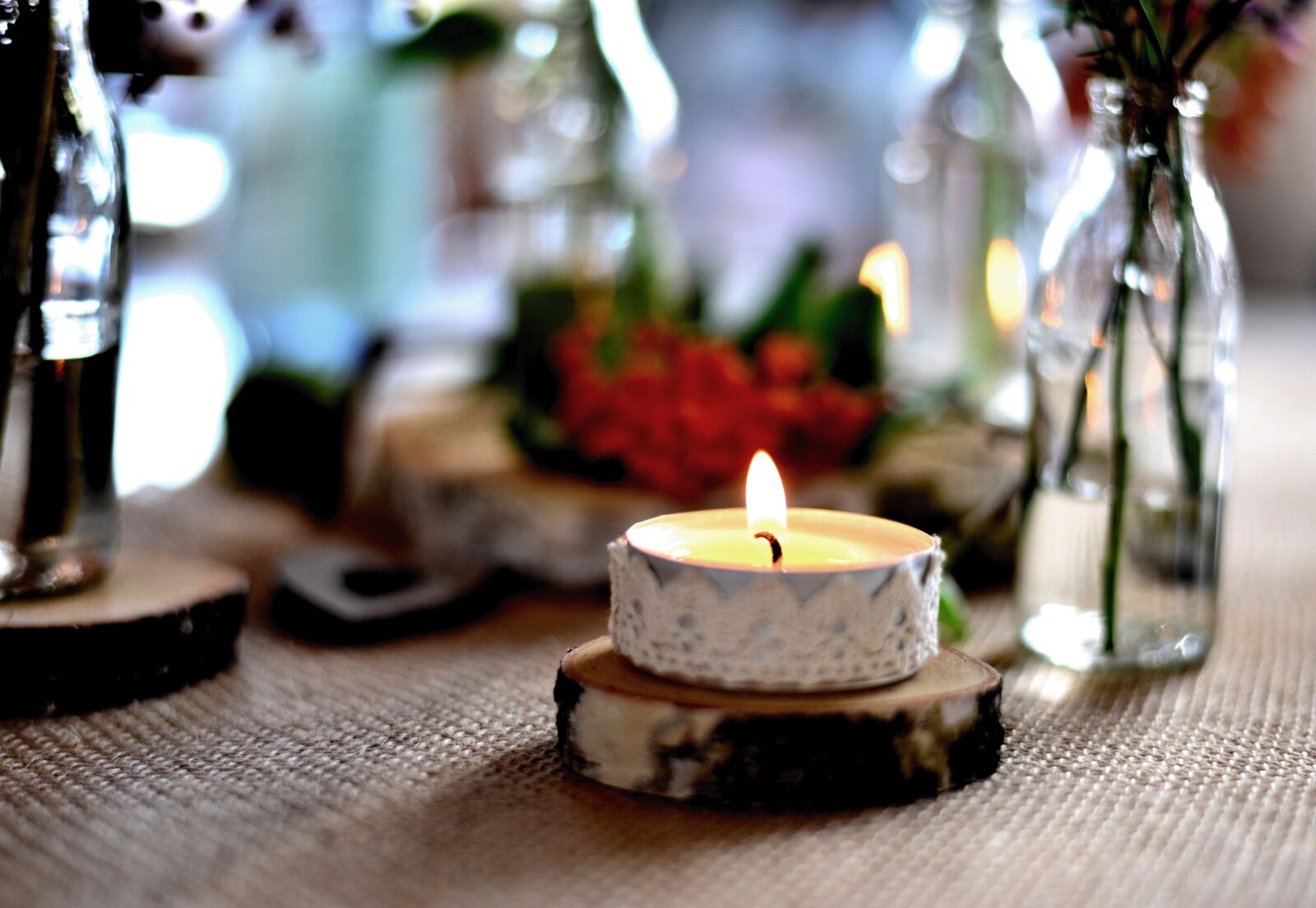 Nikon D610 sample photo. Autumn decoration, autumn, table photography