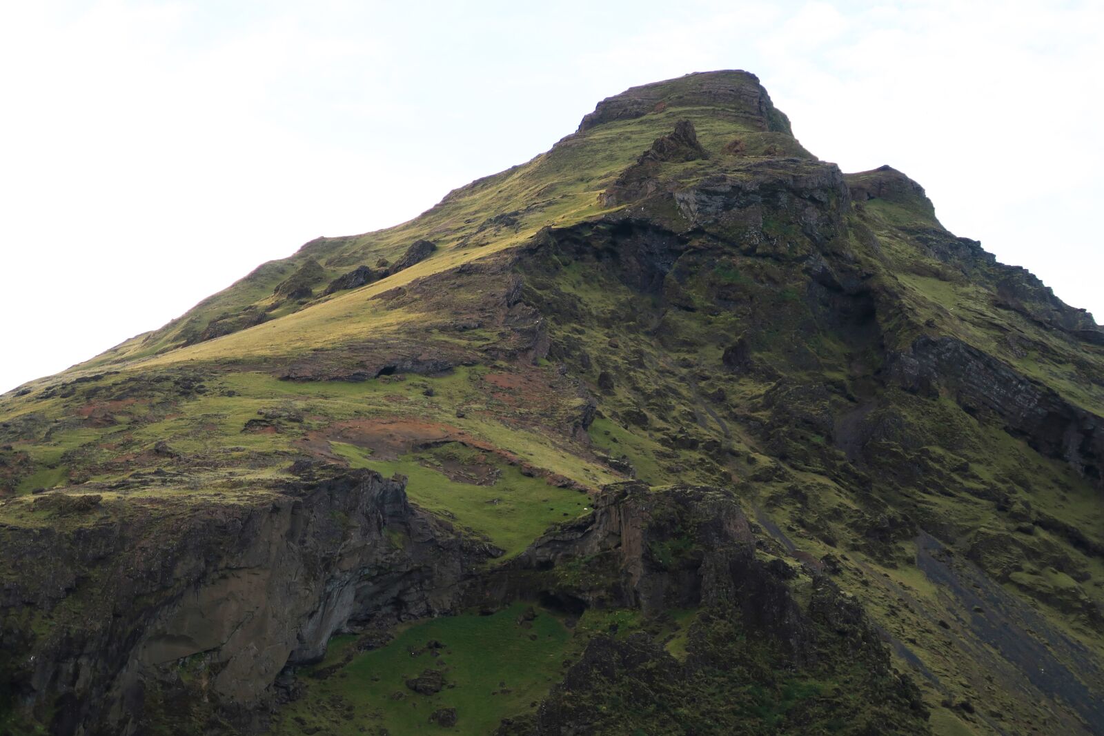 Canon PowerShot G7 X Mark II sample photo. Iceland, green, mountain photography