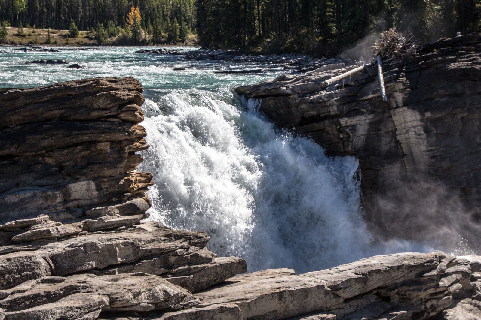 Canon EOS 650D (EOS Rebel T4i / EOS Kiss X6i) sample photo. Athabasca falls, waterfall, canada photography