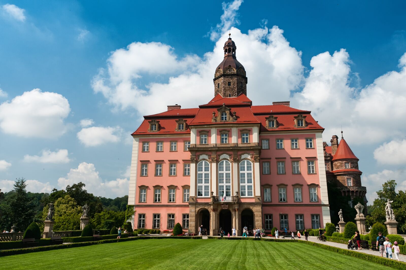 Nikon D300S sample photo. Książ, castle, prince stone photography