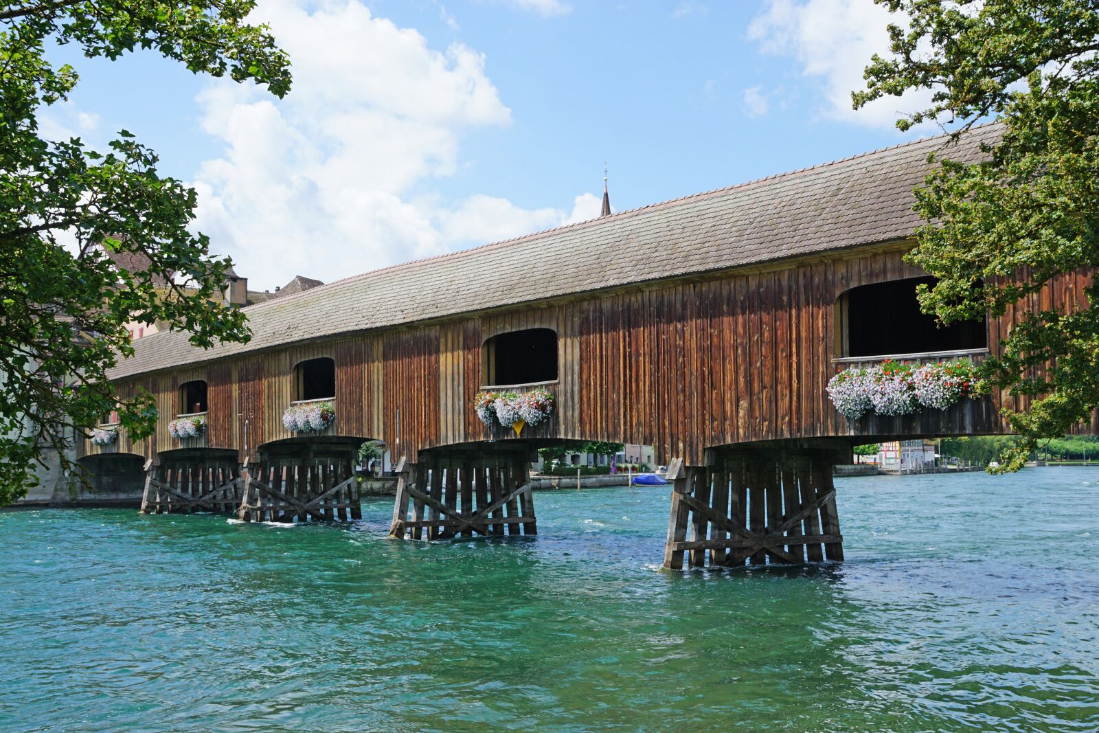 Sony ILCA-77M2 sample photo. Wooden bridge, customs bridge photography