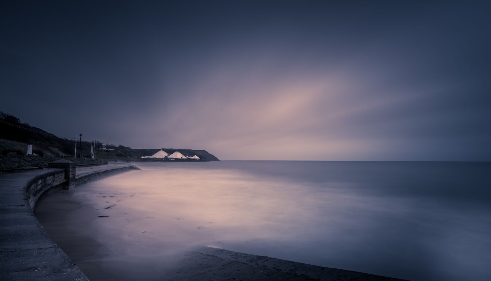 Tokina AT-X Pro 11-16mm F2.8 DX II sample photo. Scarborough, long exposure, yorkshire photography