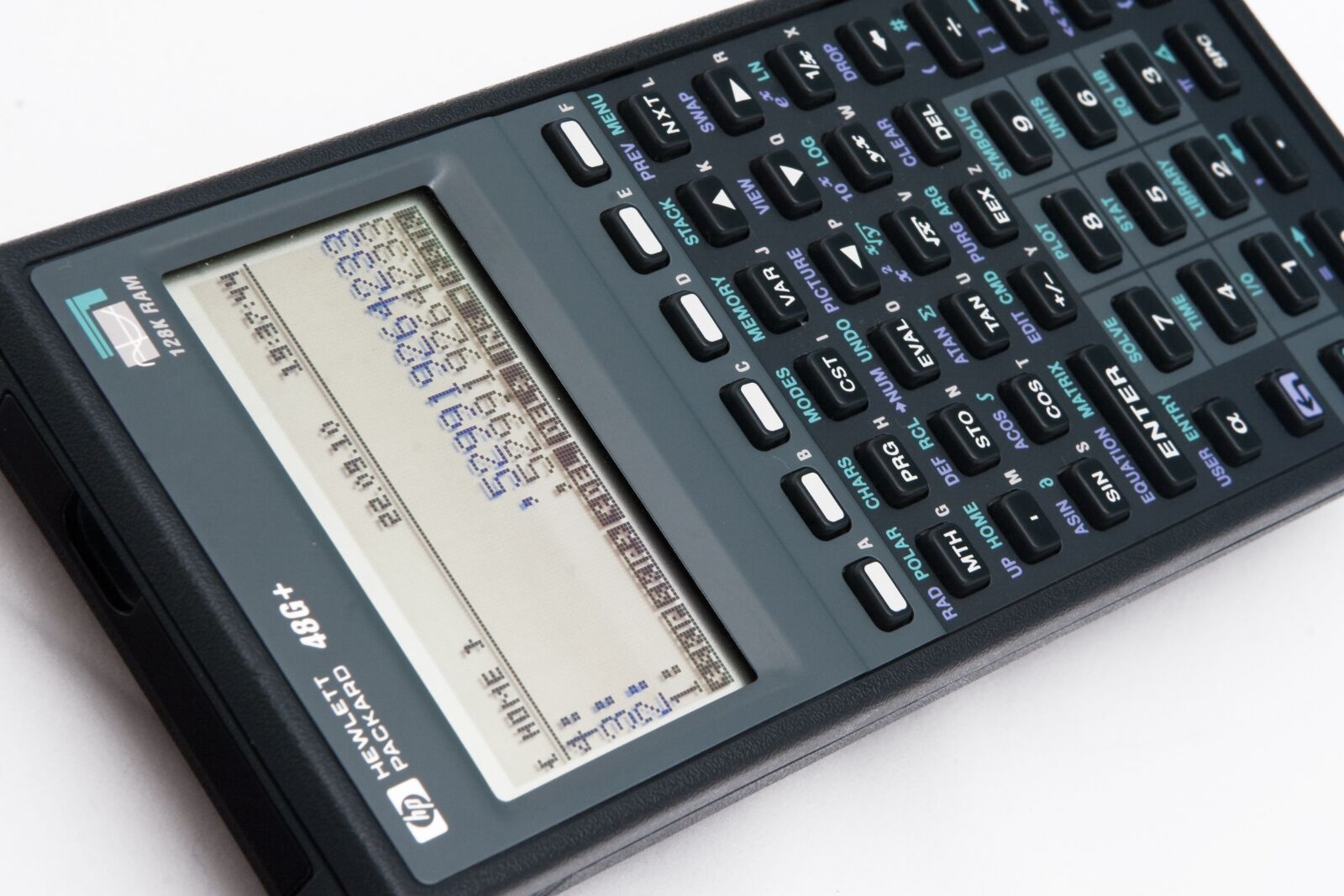 Canon EOS 30D sample photo. Calculator, hp48, engineering photography
