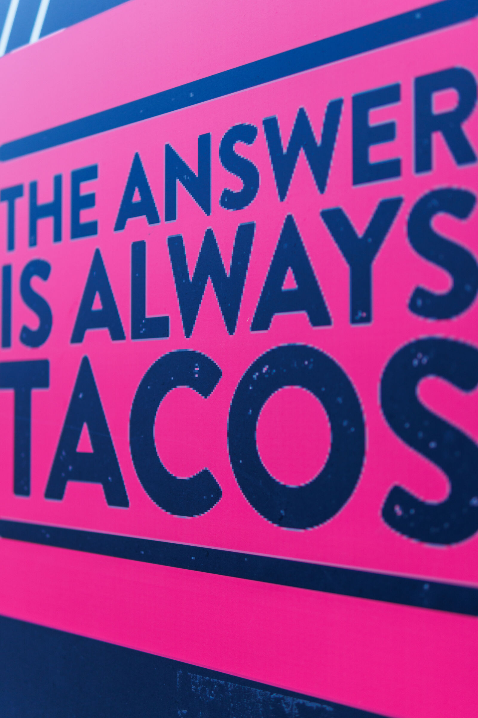 Sigma 30mm F1.4 DC DN | C sample photo. Tacos are the answer photography