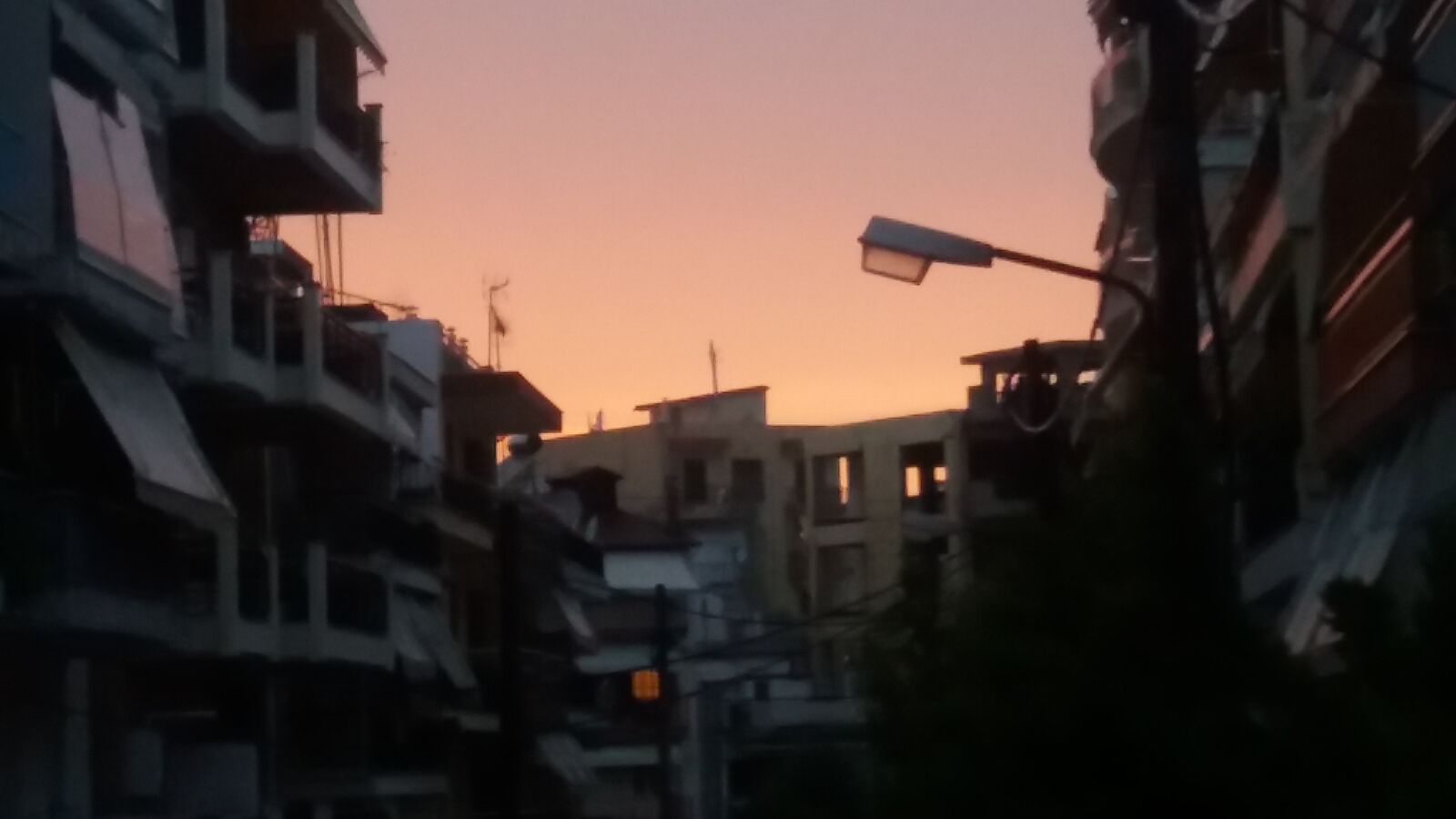 Samsung Galaxy J5 sample photo. City, sunset, thessaloniki, west photography