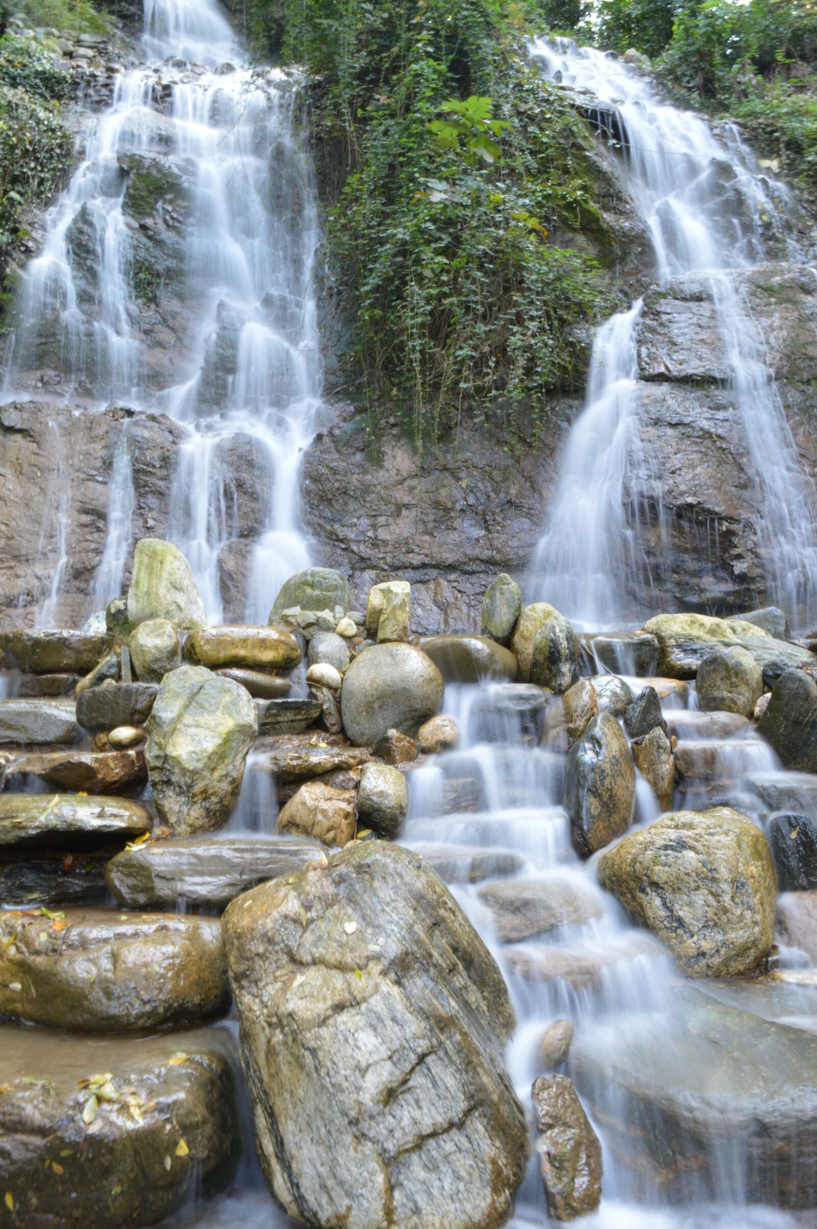 Nikon D3200 sample photo. Waterfall, nature, water photography