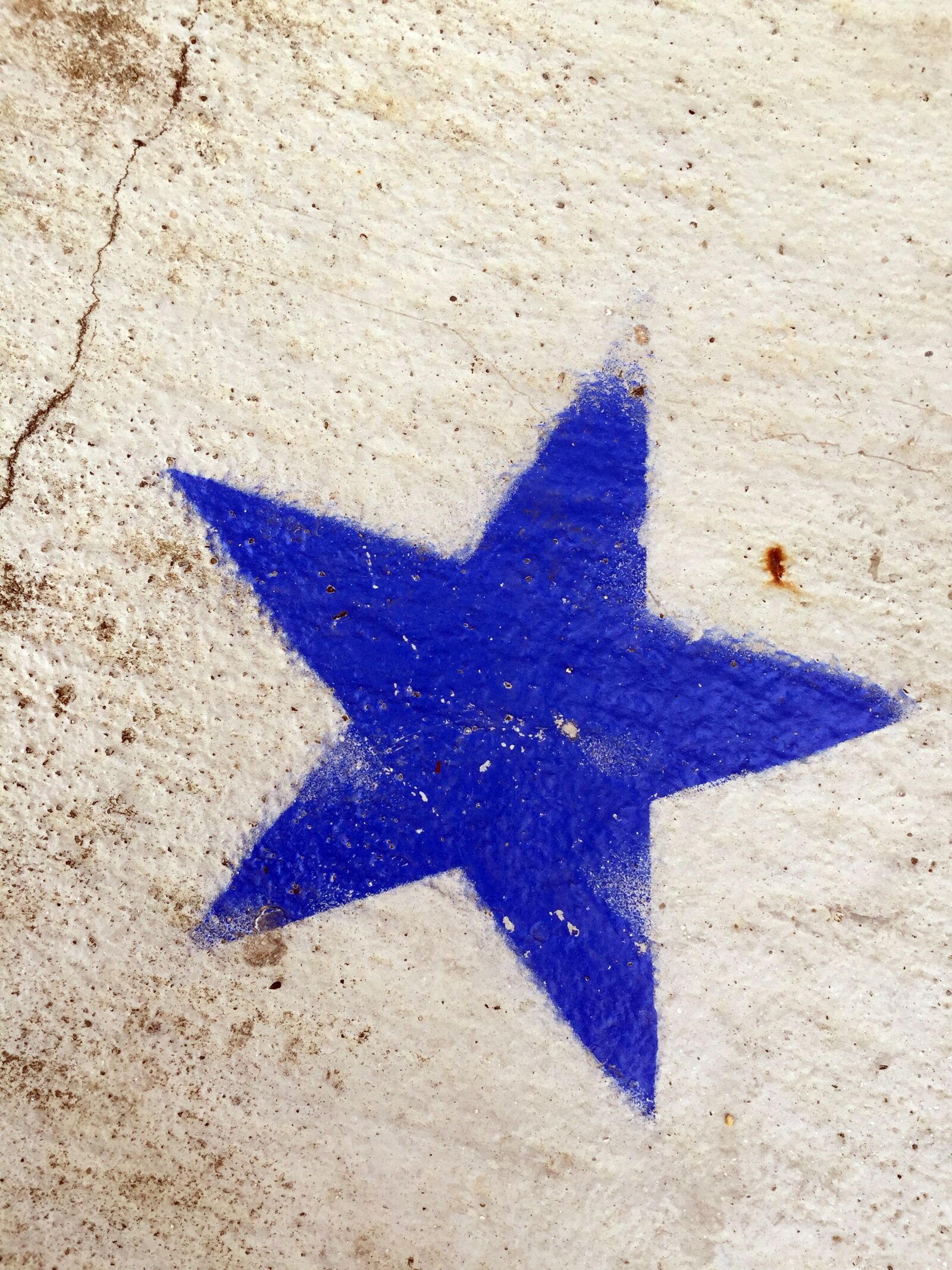 Apple iPhone 6 sample photo. Blue, star, pattern photography