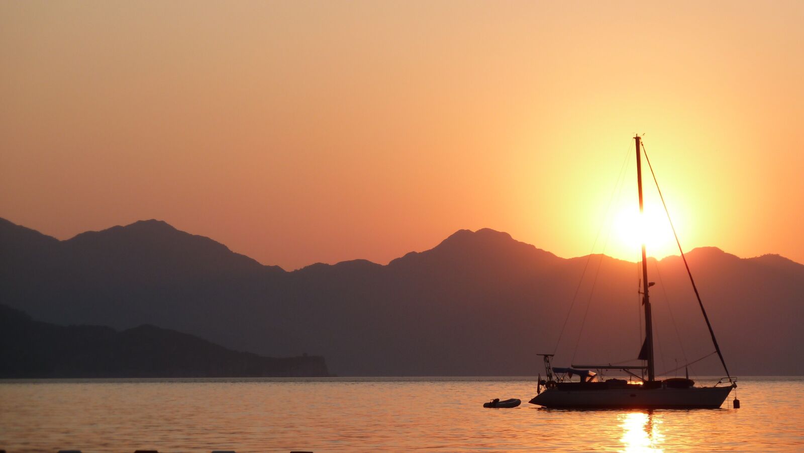 Panasonic Lumix DMC-ZS7 (Lumix DMC-TZ10) sample photo. Turkey, sunset, turunc photography