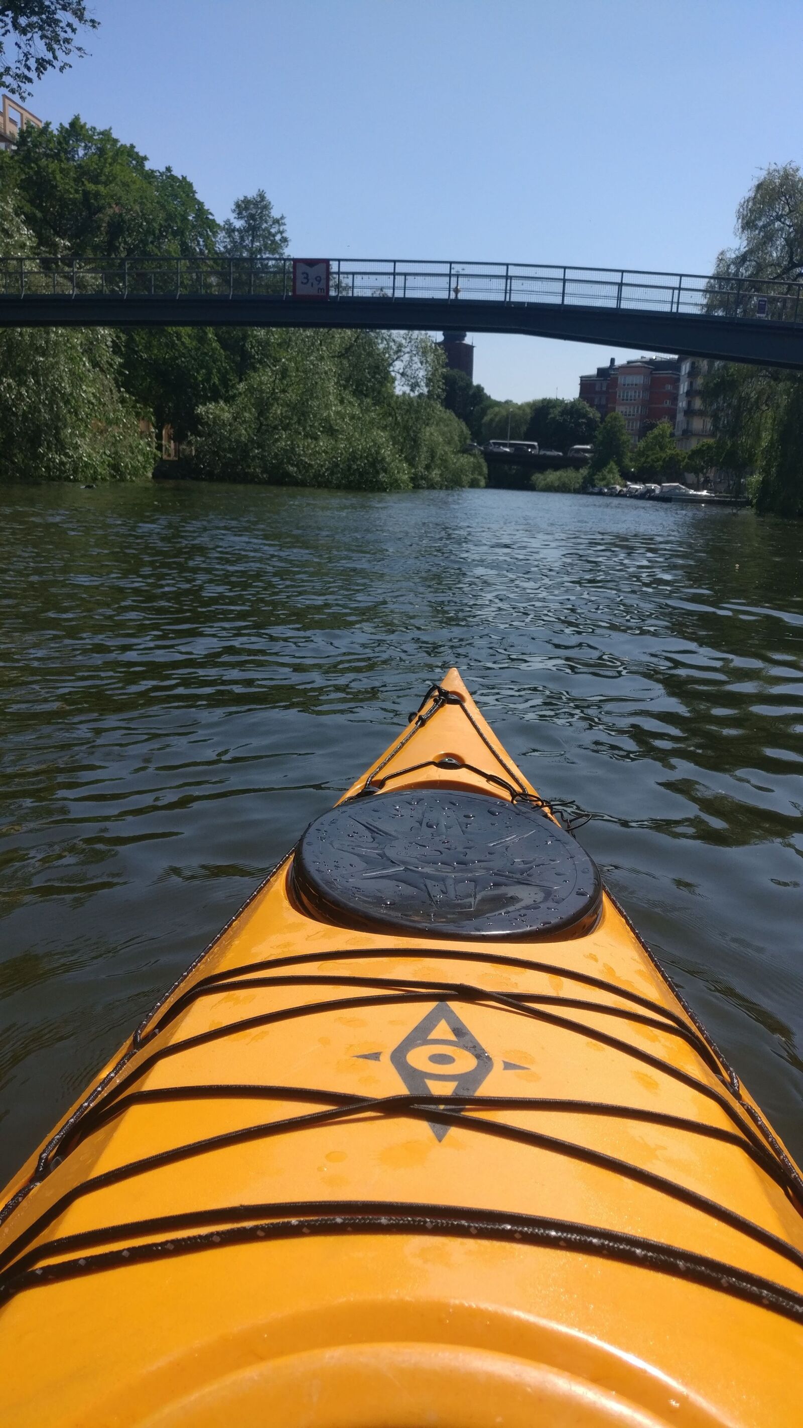 OnePlus A3003 sample photo. Paddle, channel, stockholm photography