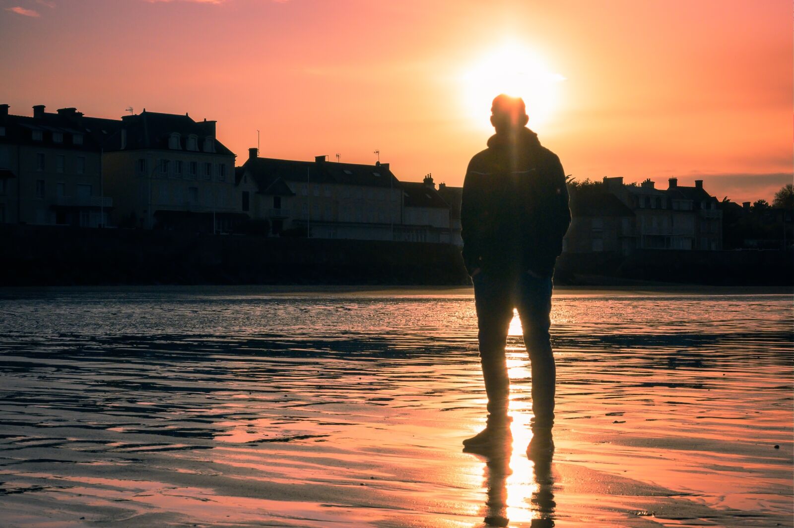 Nikon Z6 sample photo. Beach, coast, man photography