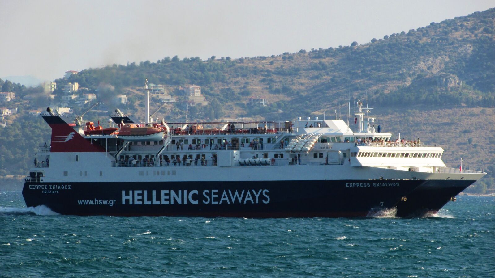 Canon PowerShot SX400 IS sample photo. Ferry, boat, ship photography