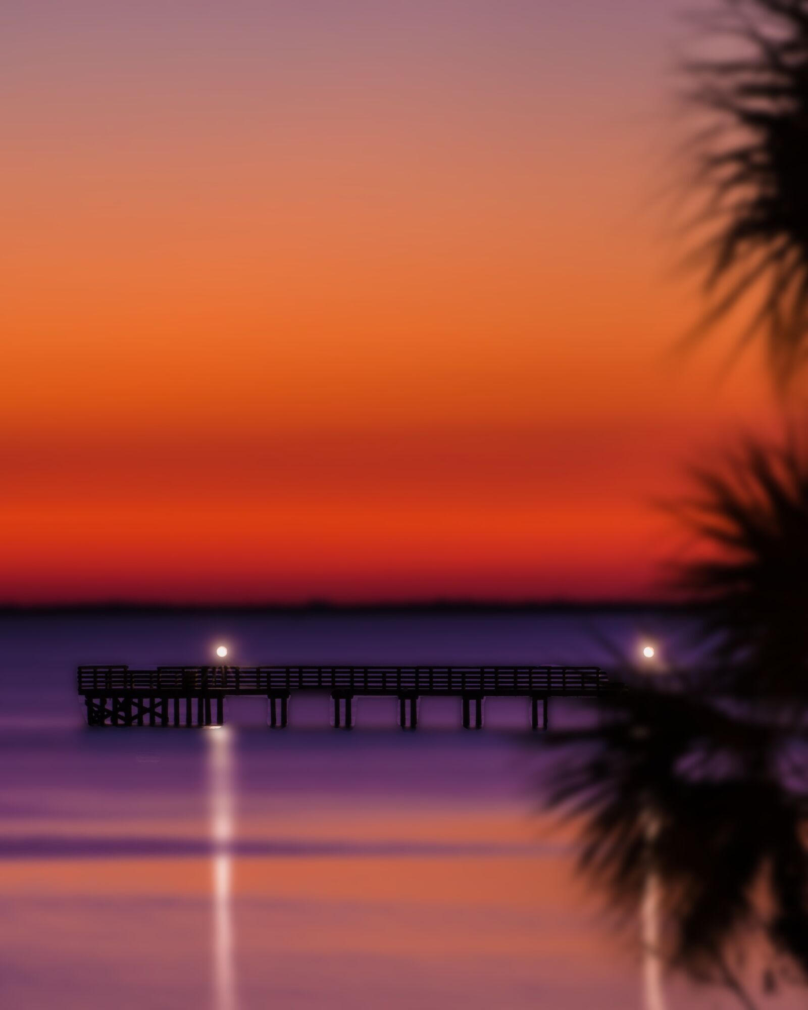 Nikon D3200 sample photo. Sunset, water, pier photography
