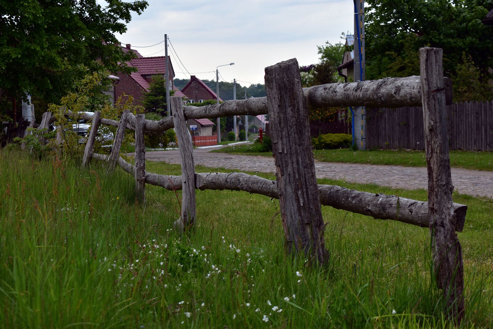 Nikon D3400 sample photo. Village, fencing, the fence photography
