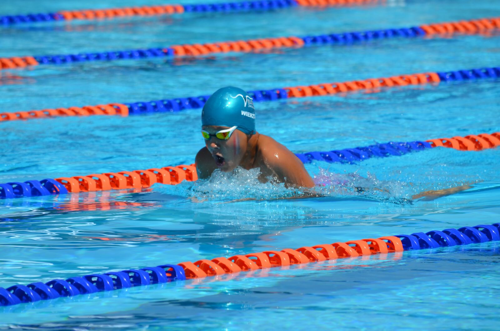 Nikon D5100 sample photo. Swimming, swimmer, diabetic photography
