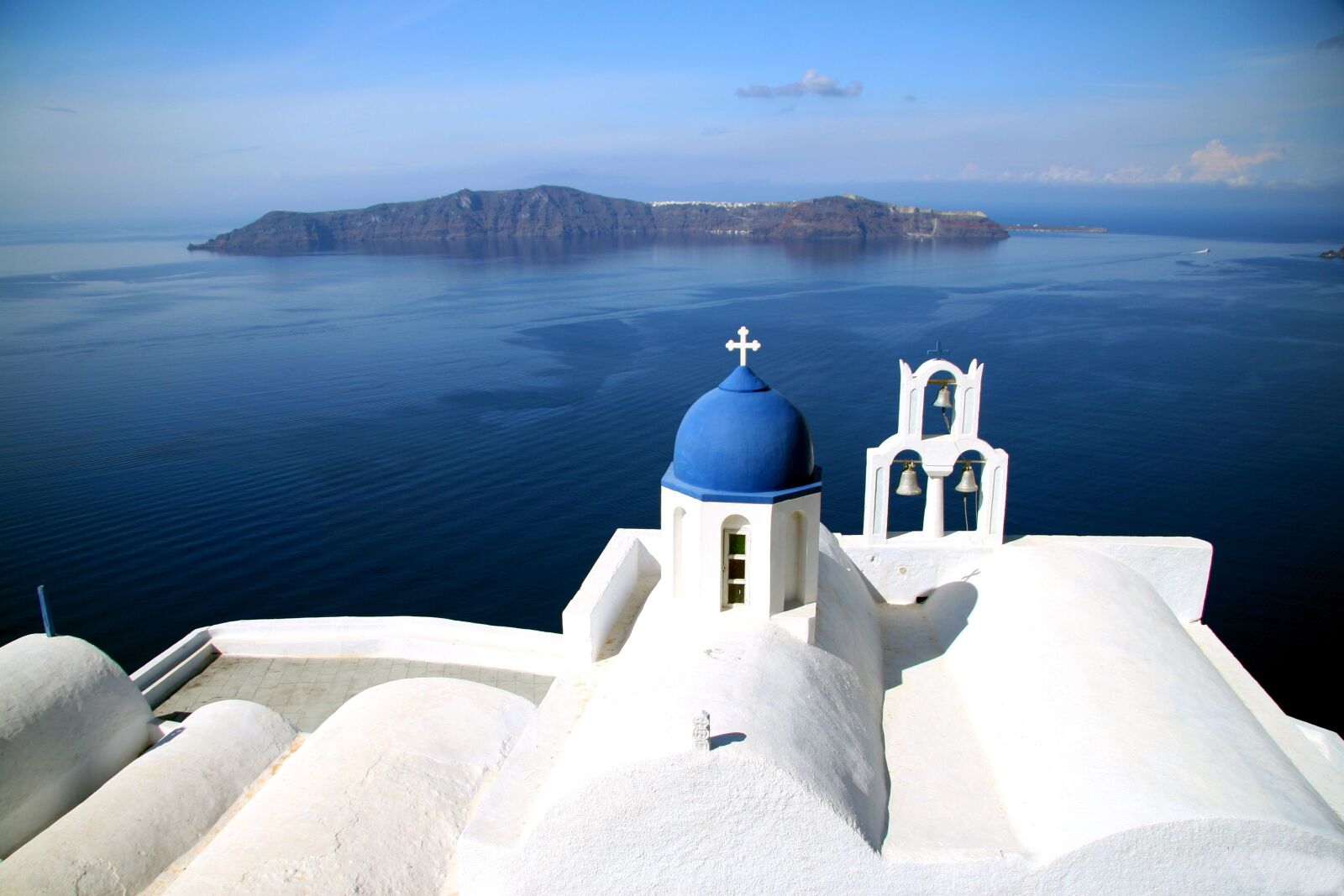 Canon EOS 30D sample photo. Santorini, greek island, caldera photography