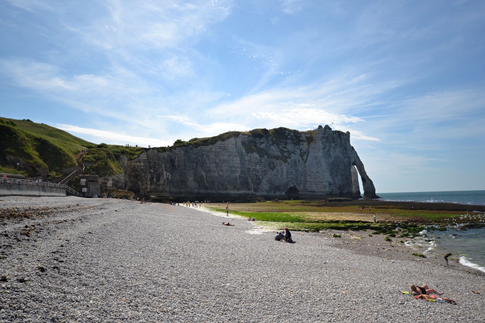 Nikon D3100 sample photo. Cliffs etretat, france, normandy photography