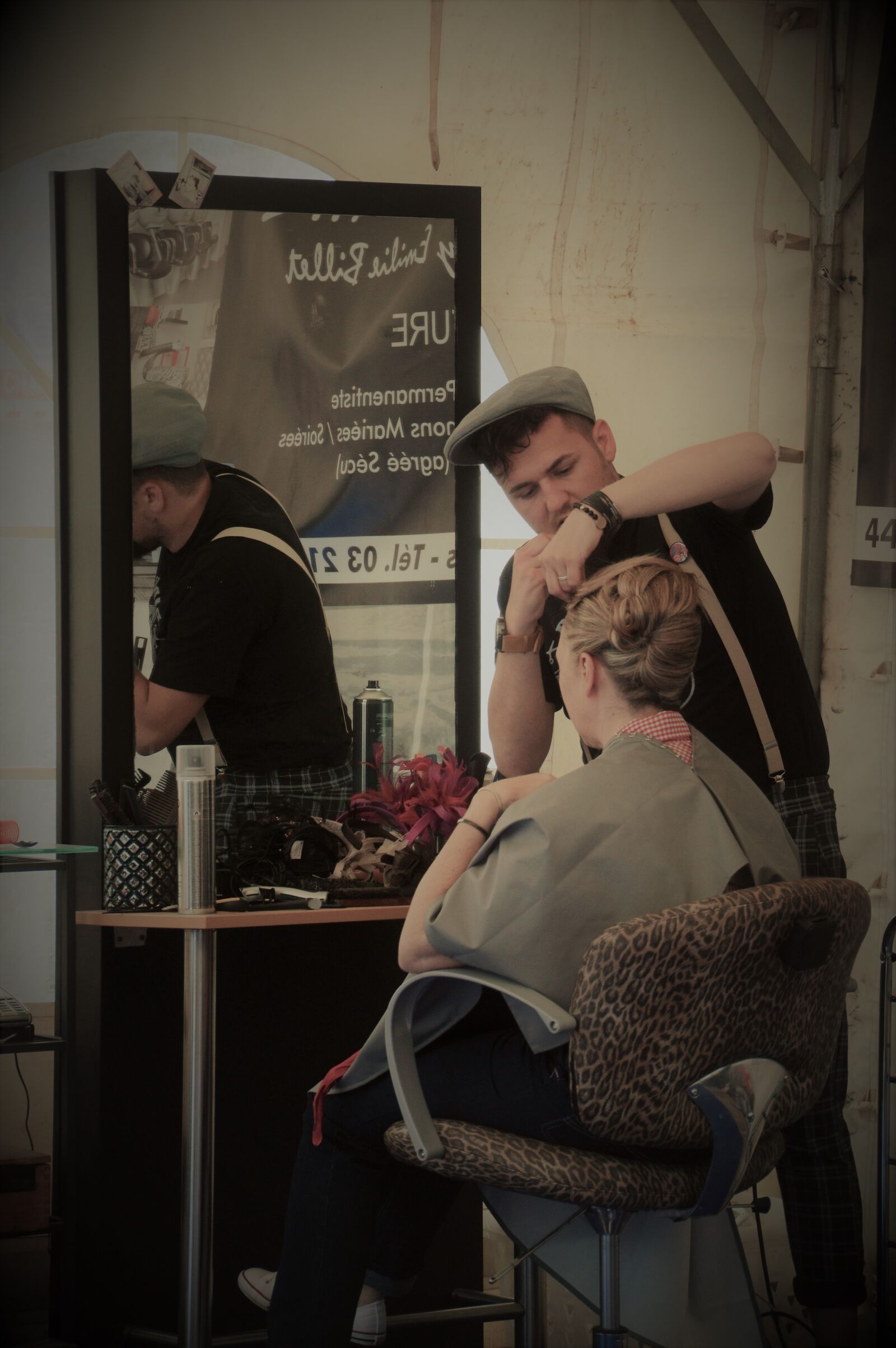 Nikon D3200 sample photo. Barber, hairstyle, scissors photography