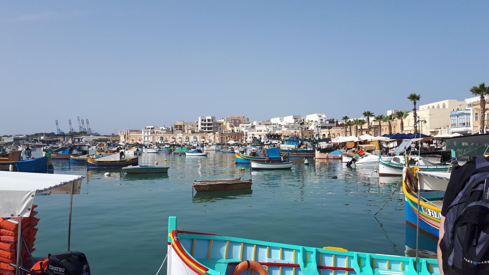 Samsung Galaxy A5(2017) sample photo. Malta, boat, port photography