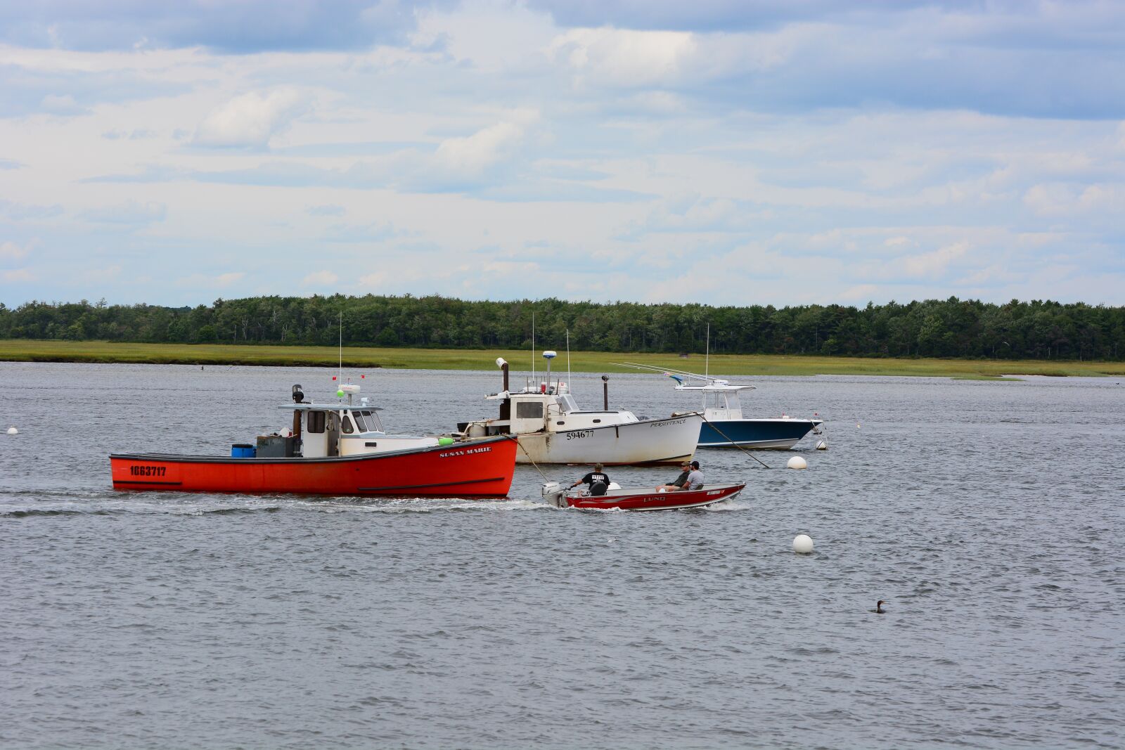 Nikon D7100 sample photo. Utility boats, pine point photography