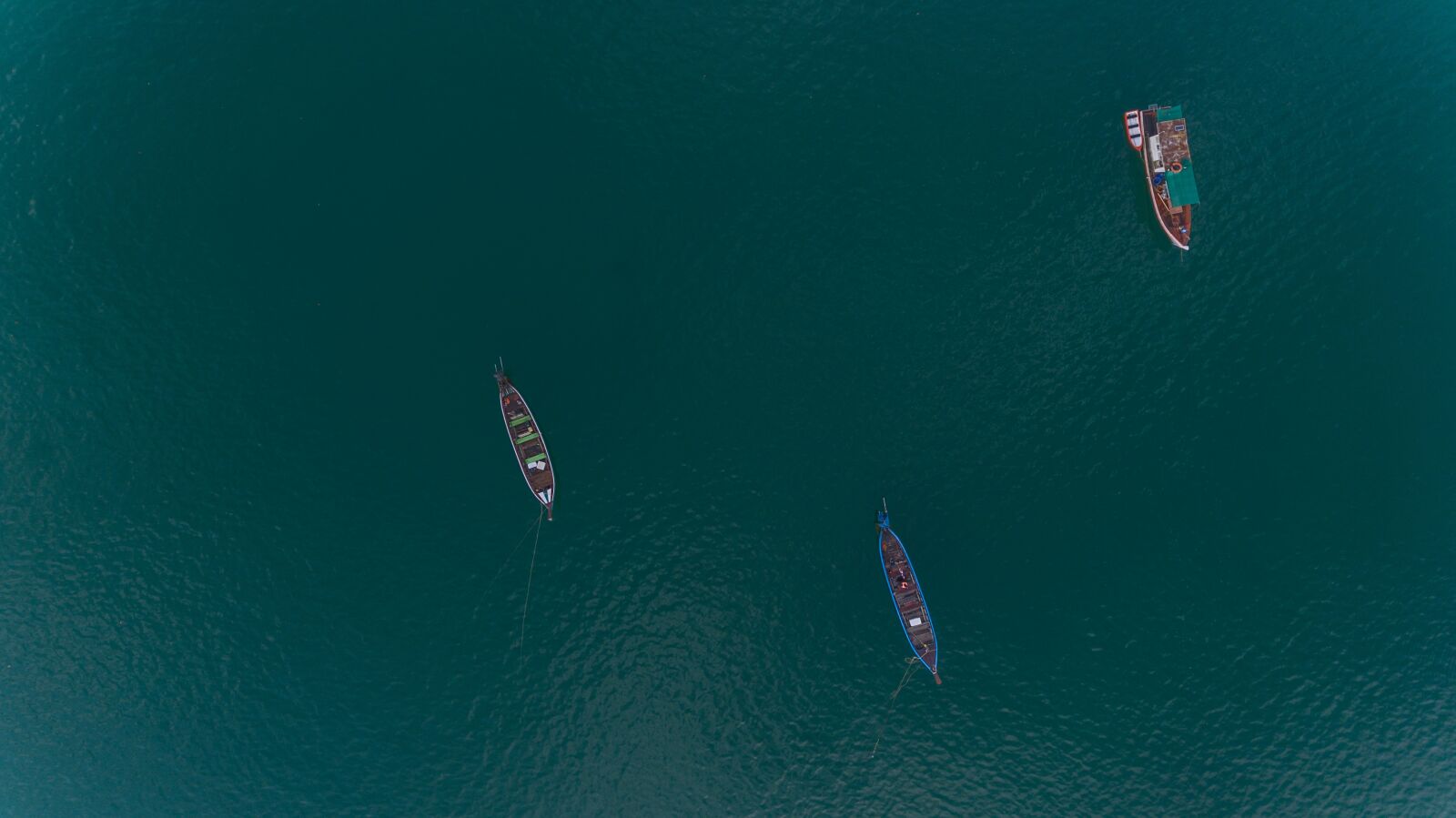 DJI FC330 sample photo. Aerial, long tail boat photography