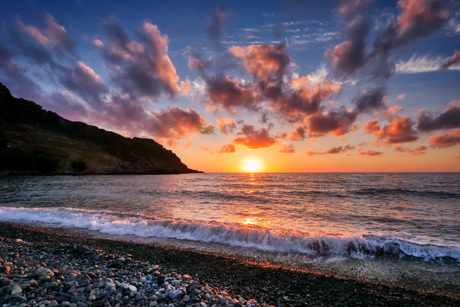 Panasonic Lumix DMC-GX8 sample photo. Sunset, sea, sky photography