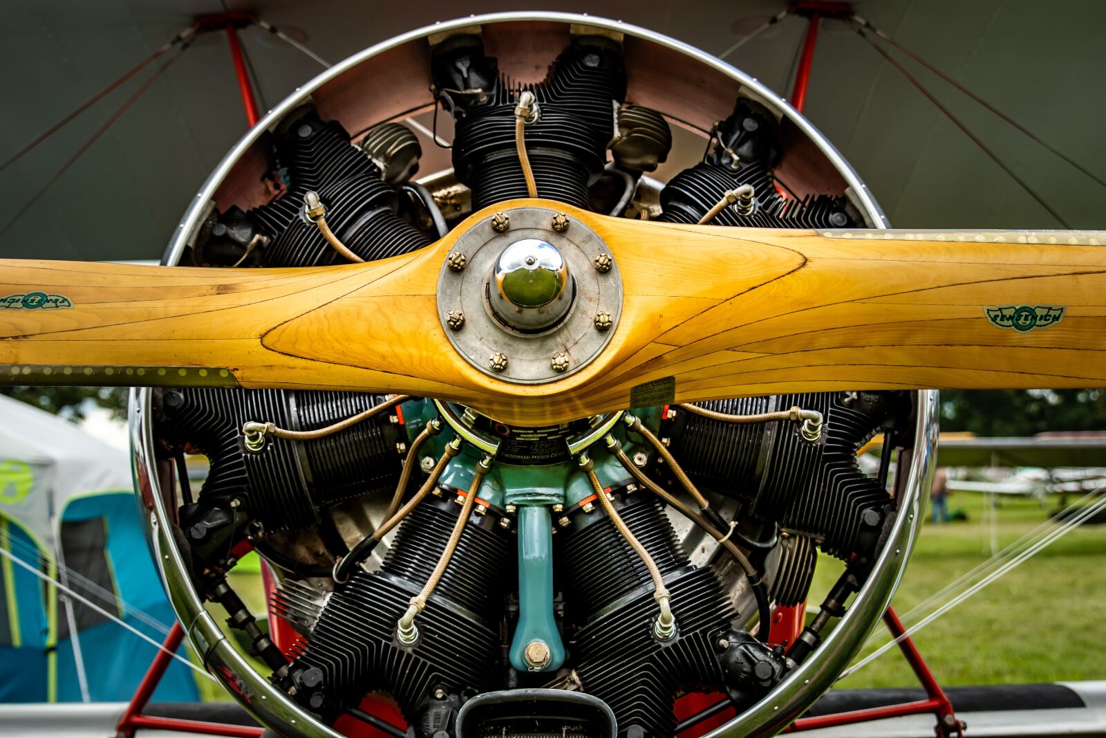 Nikon D500 + Tamron SP 24-70mm F2.8 Di VC USD sample photo. Biplane, aviation, vintage photography