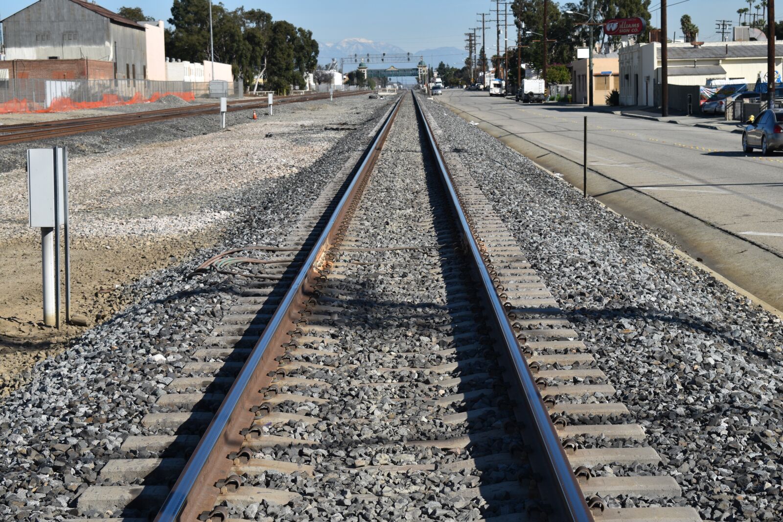 Nikon D3500 sample photo. Track, railroad, industrial photography